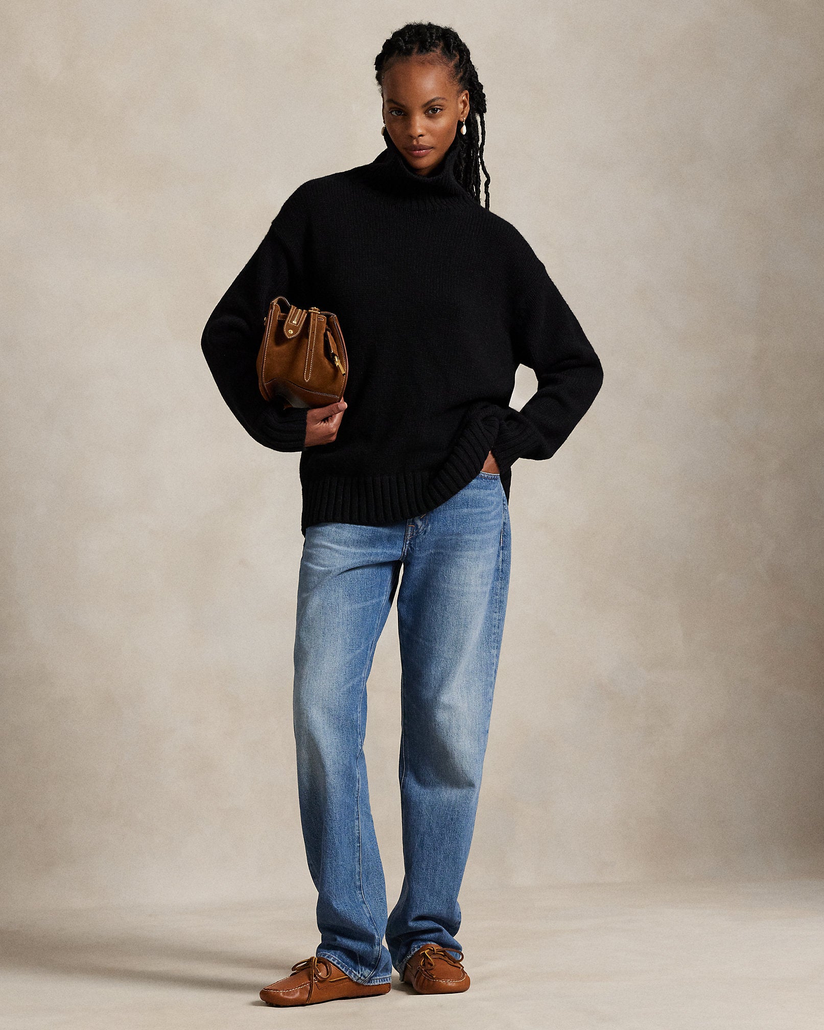 Ralph Lauren WoolCashmere Turtleneck Sweater