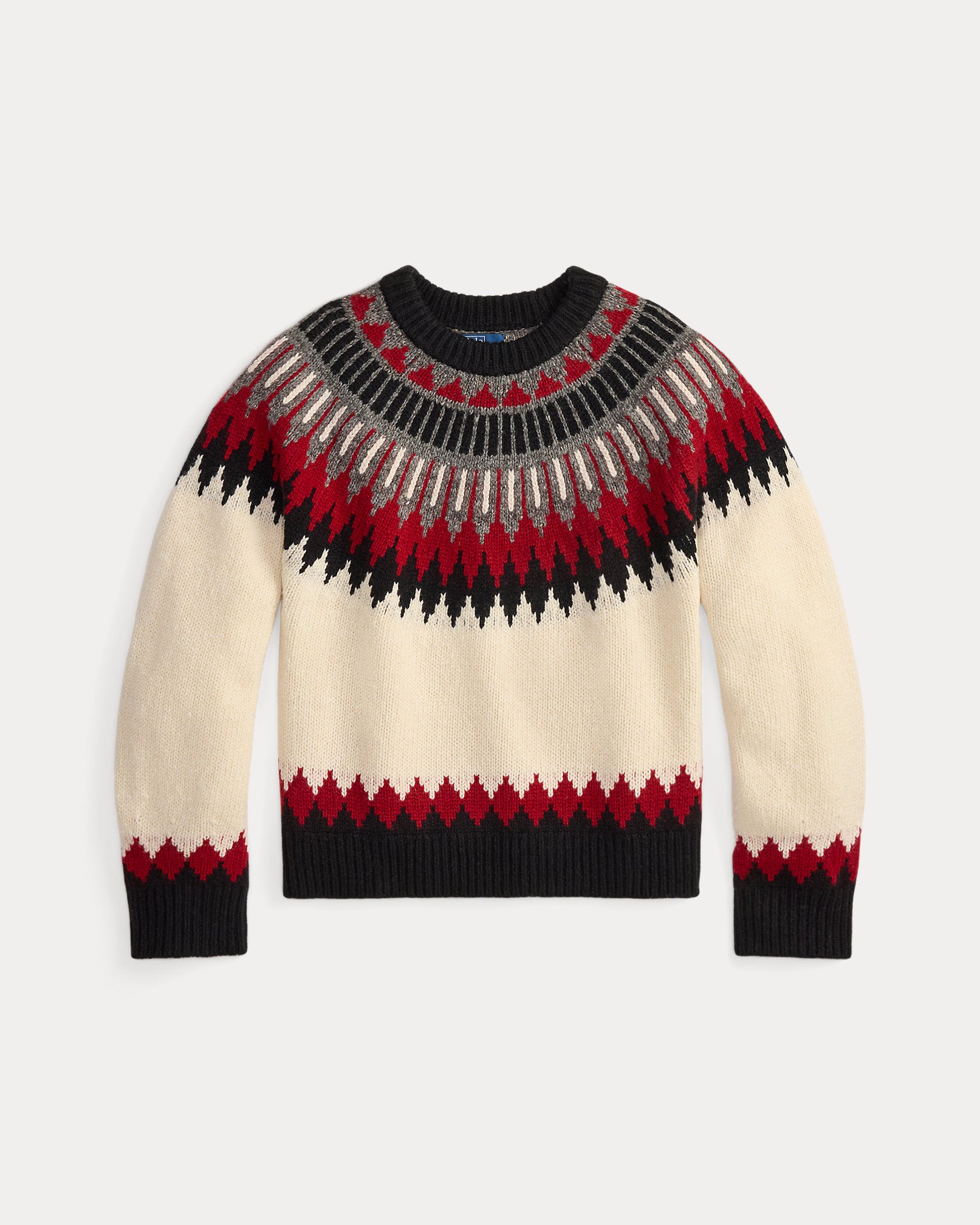 Ralph Lauren Fair Isle WoolCashmere Sweater