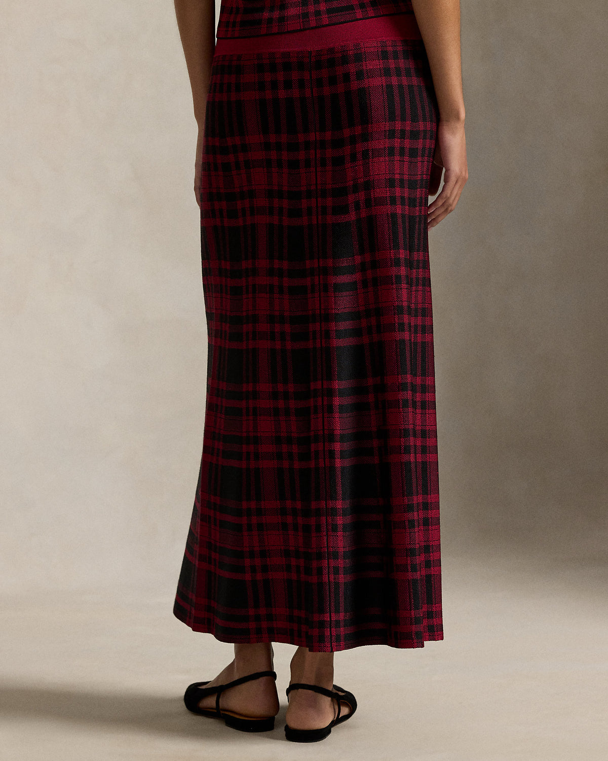 Ralph Lauren Plaid Sweater Skirt