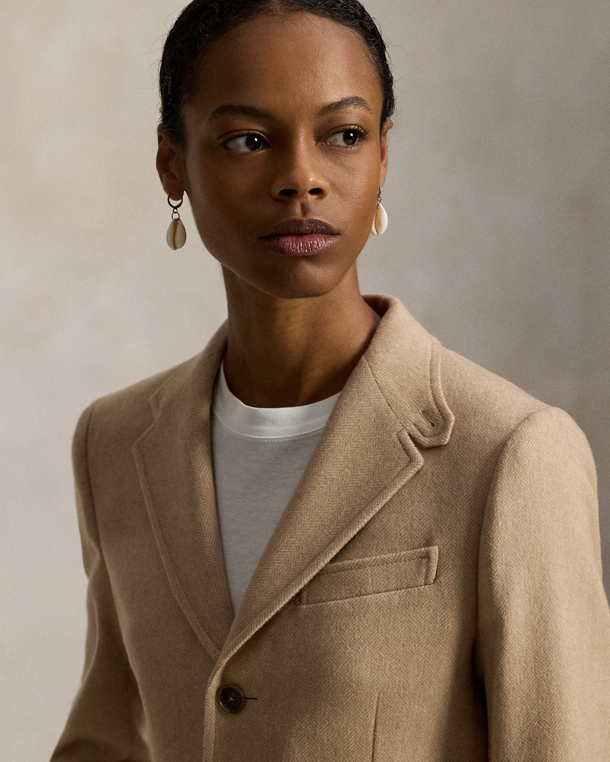 Ralph Lauren SingleBreasted Wool Hacking Blazer
