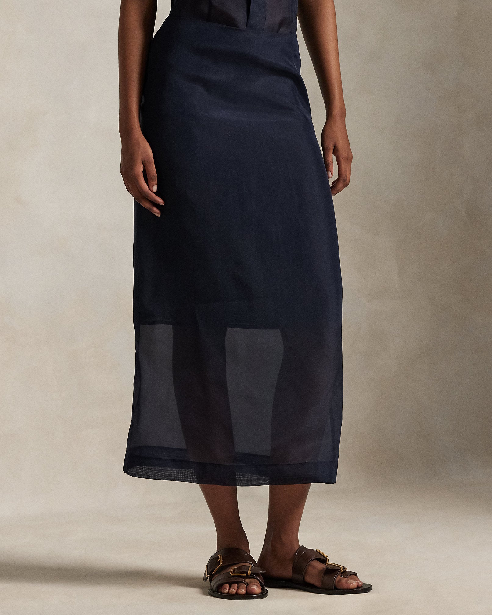Ralph Lauren Silk Organza Skirt
