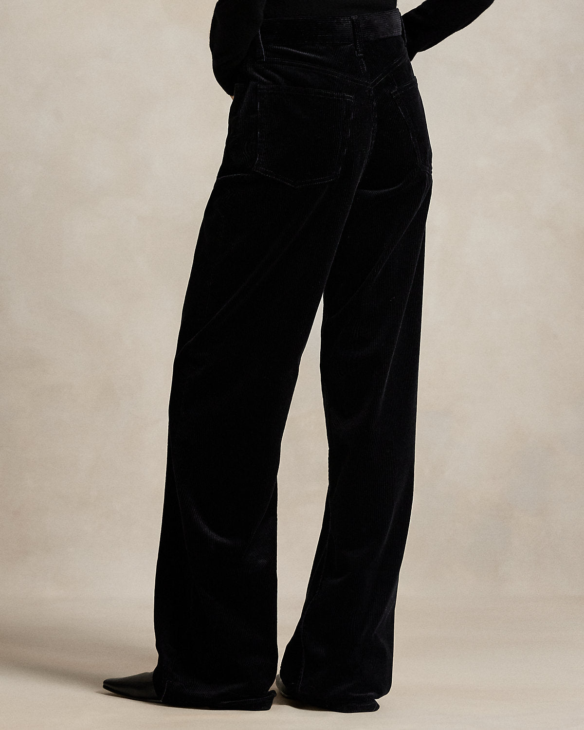 Ralph Lauren Cotton Corduroy WideLeg Pant