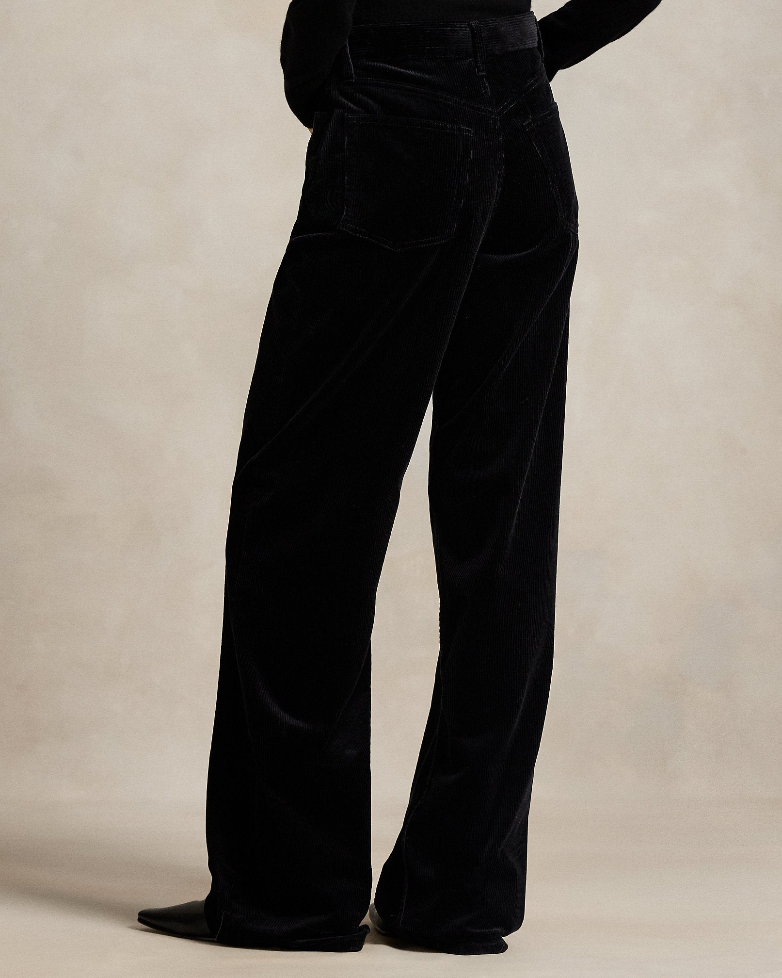 Ralph Lauren Cotton Corduroy WideLeg Pant