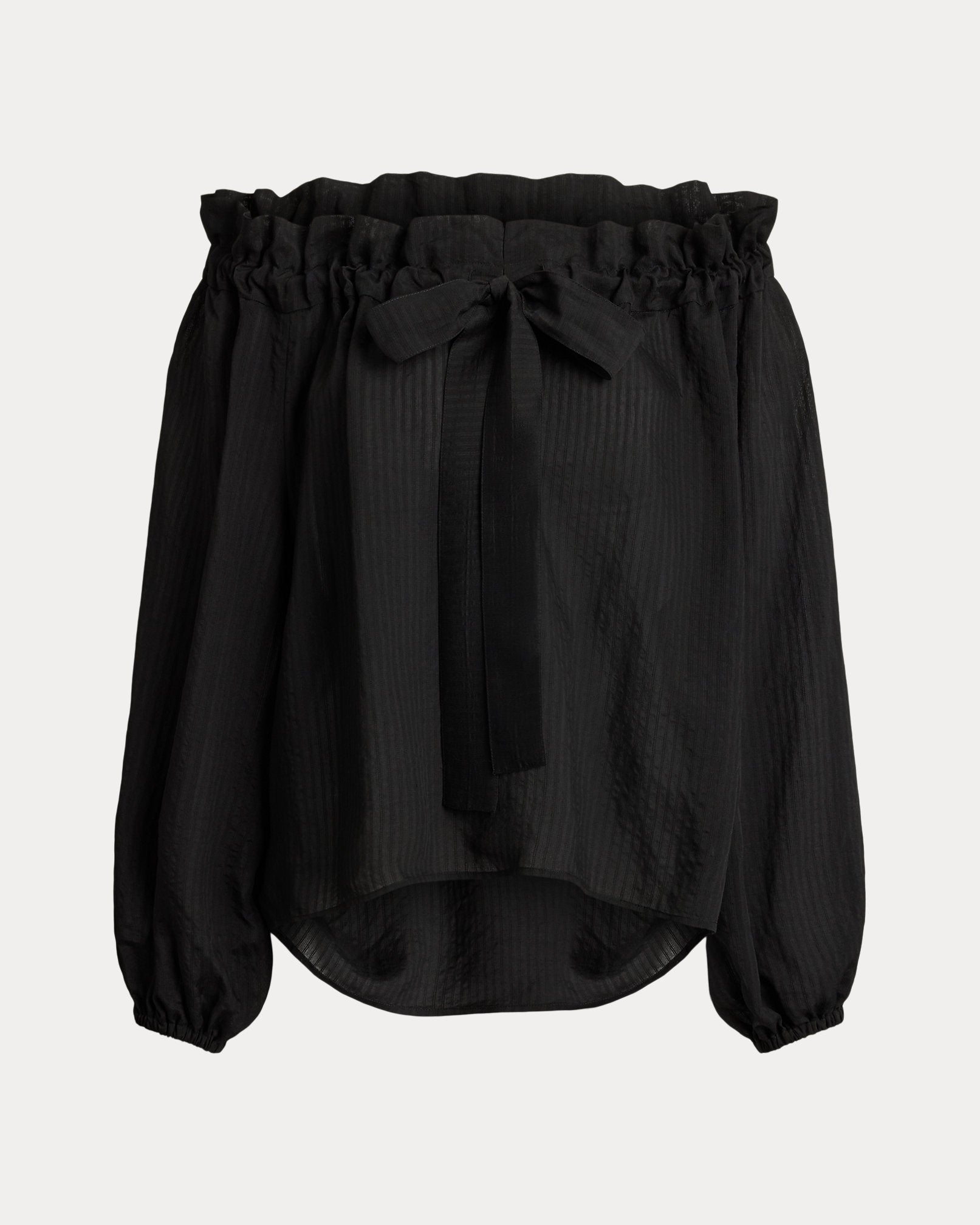 Ralph Lauren RuffleTrim OfftheShoulder Top