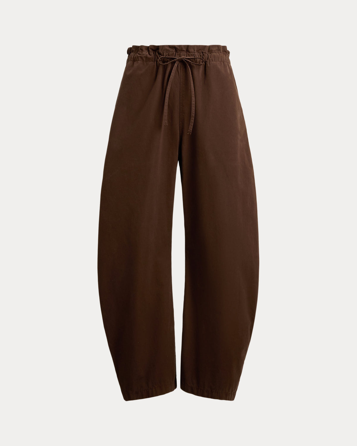 Ralph Lauren Cotton Curved Tapered Drawstring Pant