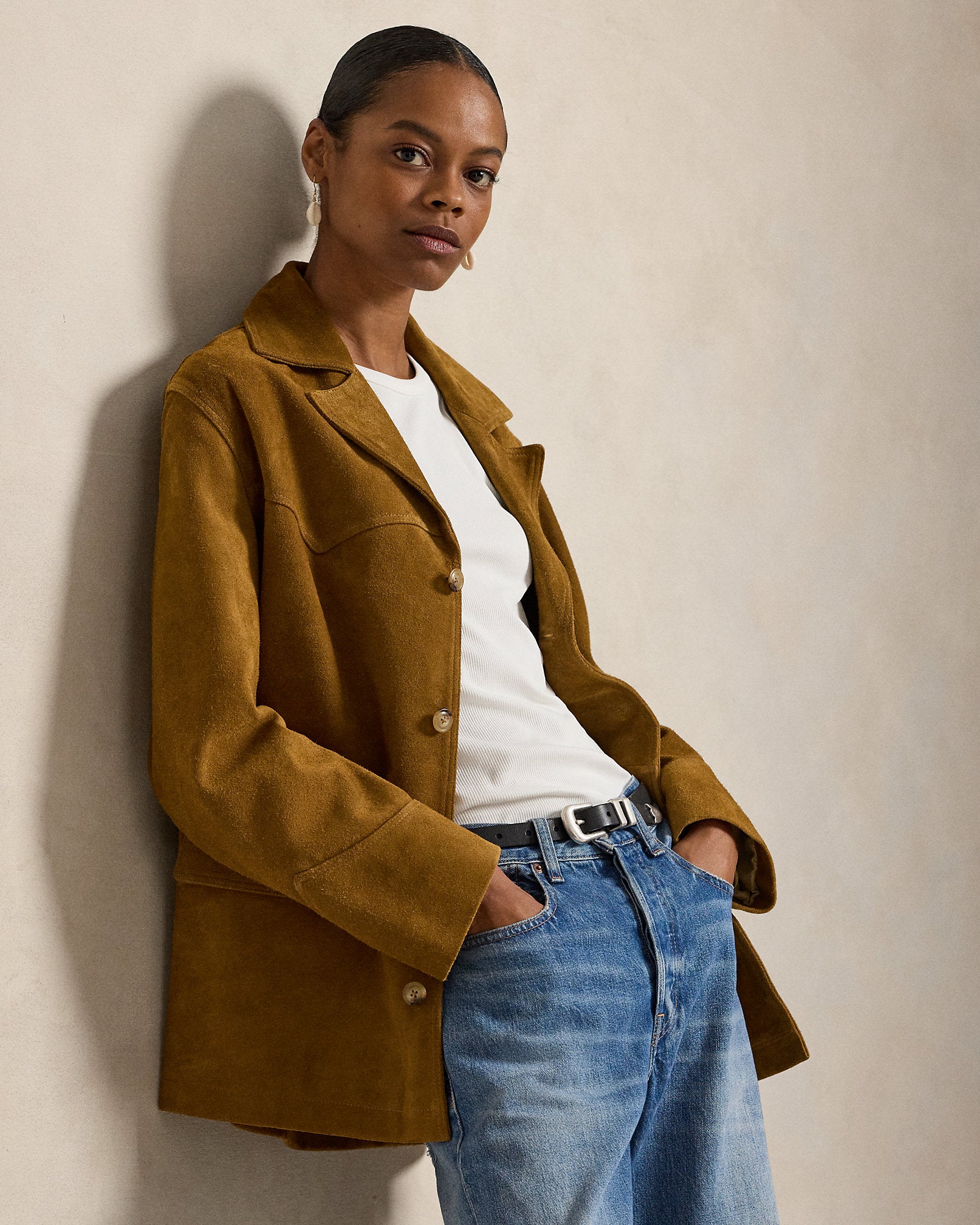 Ralph Lauren Western Suede Jacket