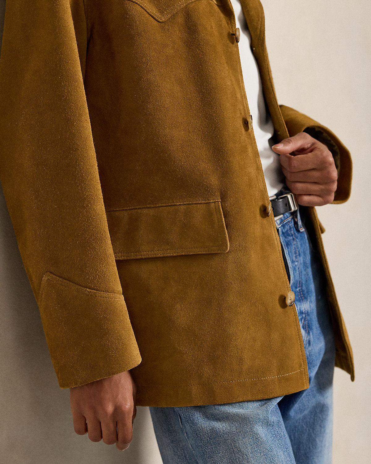 Ralph Lauren Western Suede Jacket