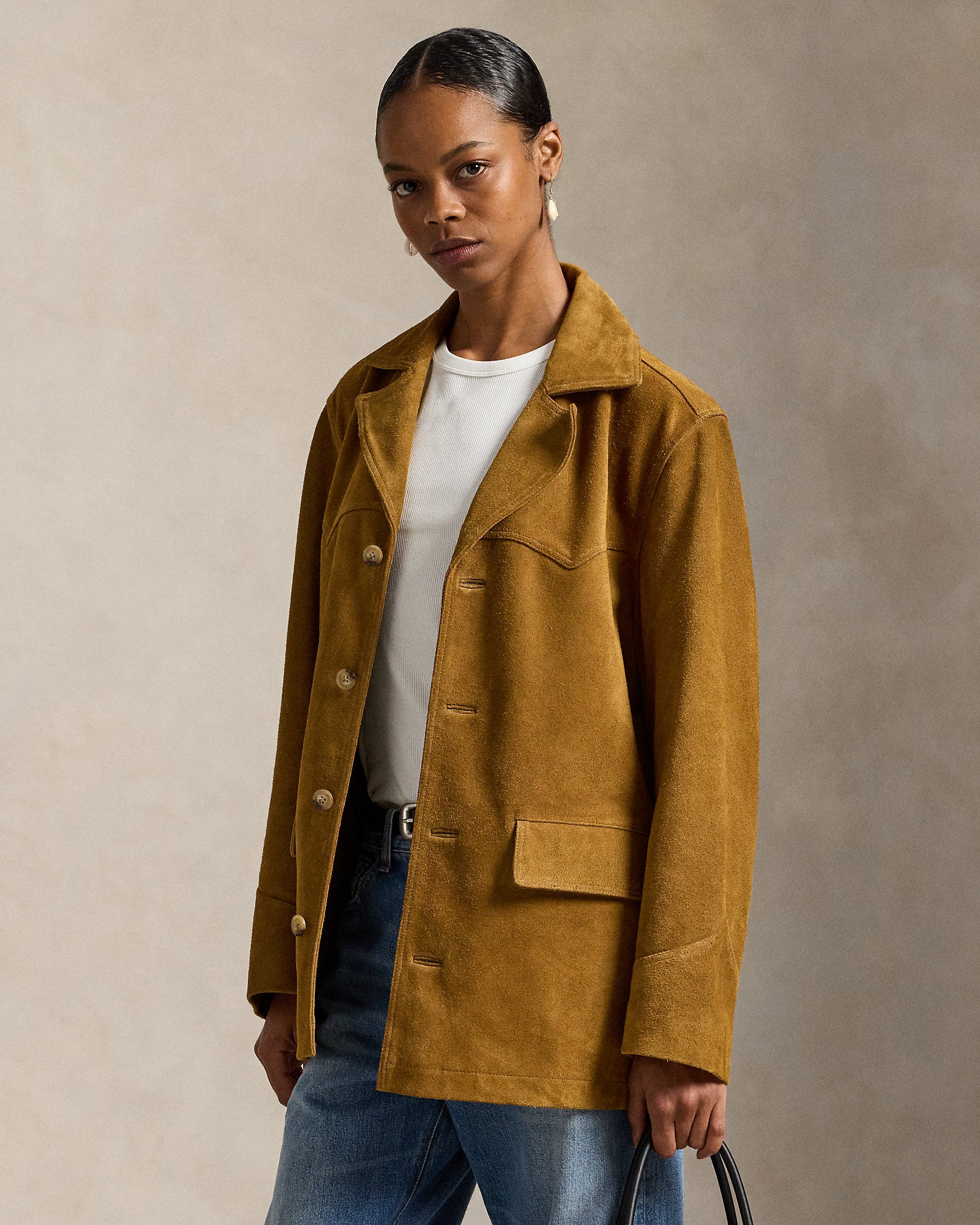Ralph Lauren Western Suede Jacket