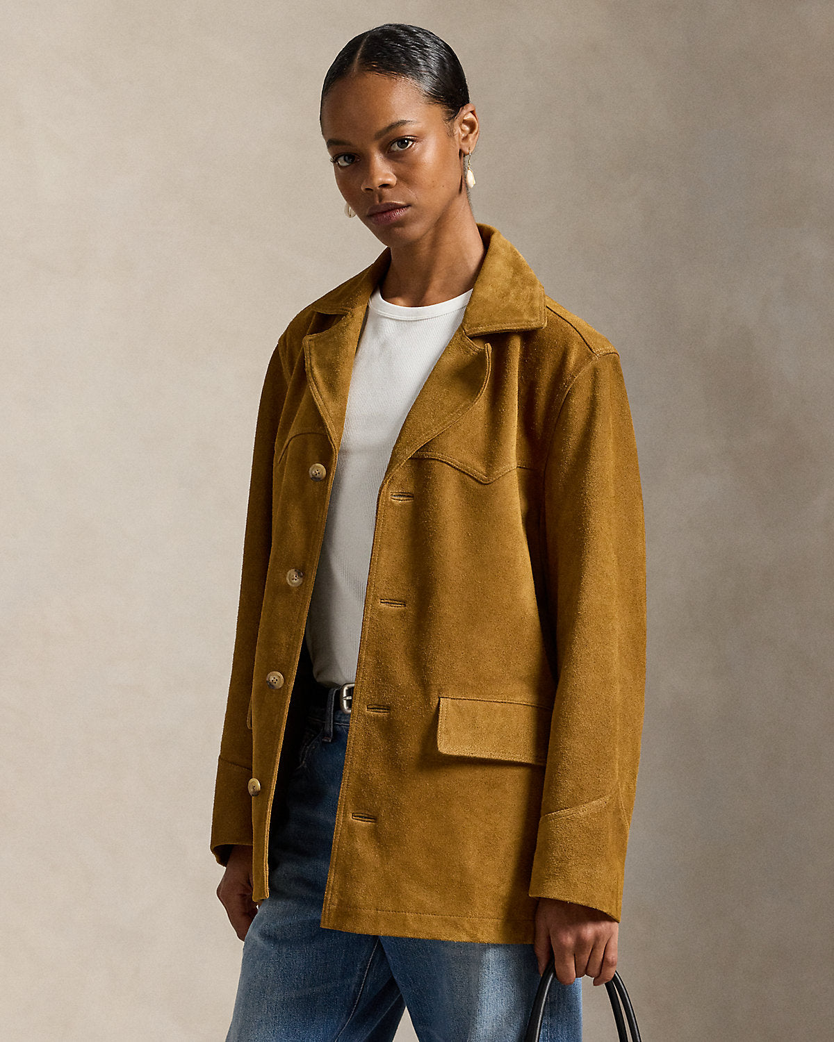 Ralph Lauren Western Suede Jacket