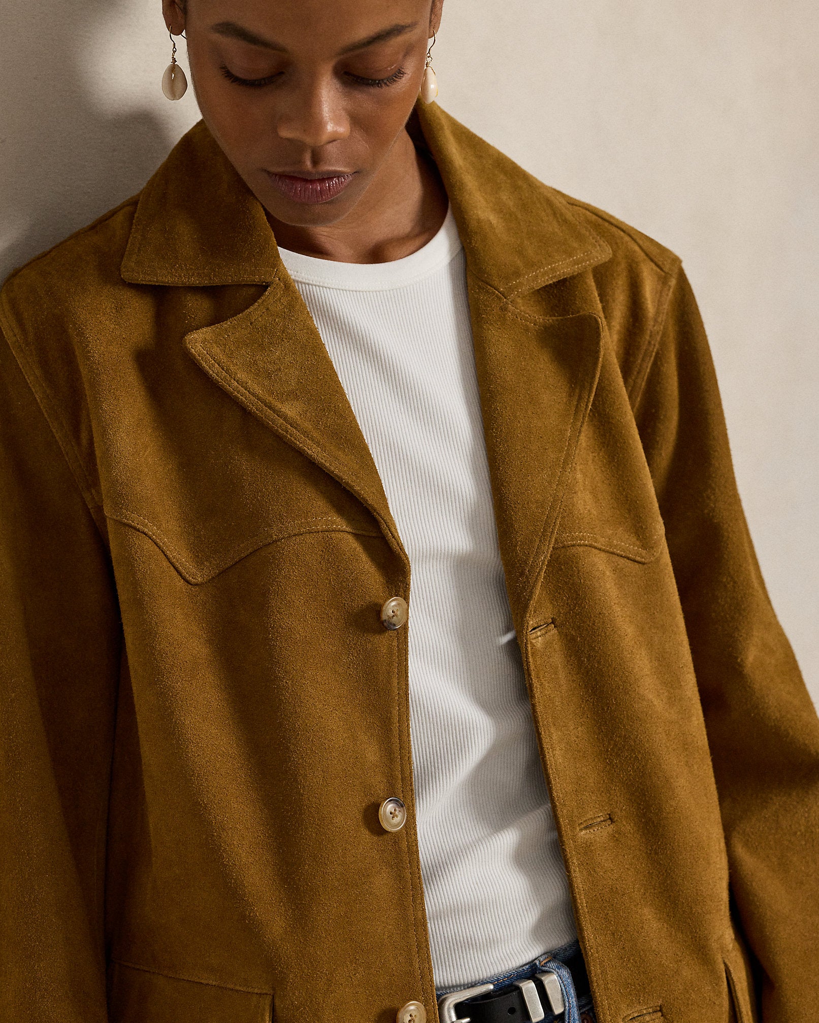 Ralph Lauren Western Suede Jacket