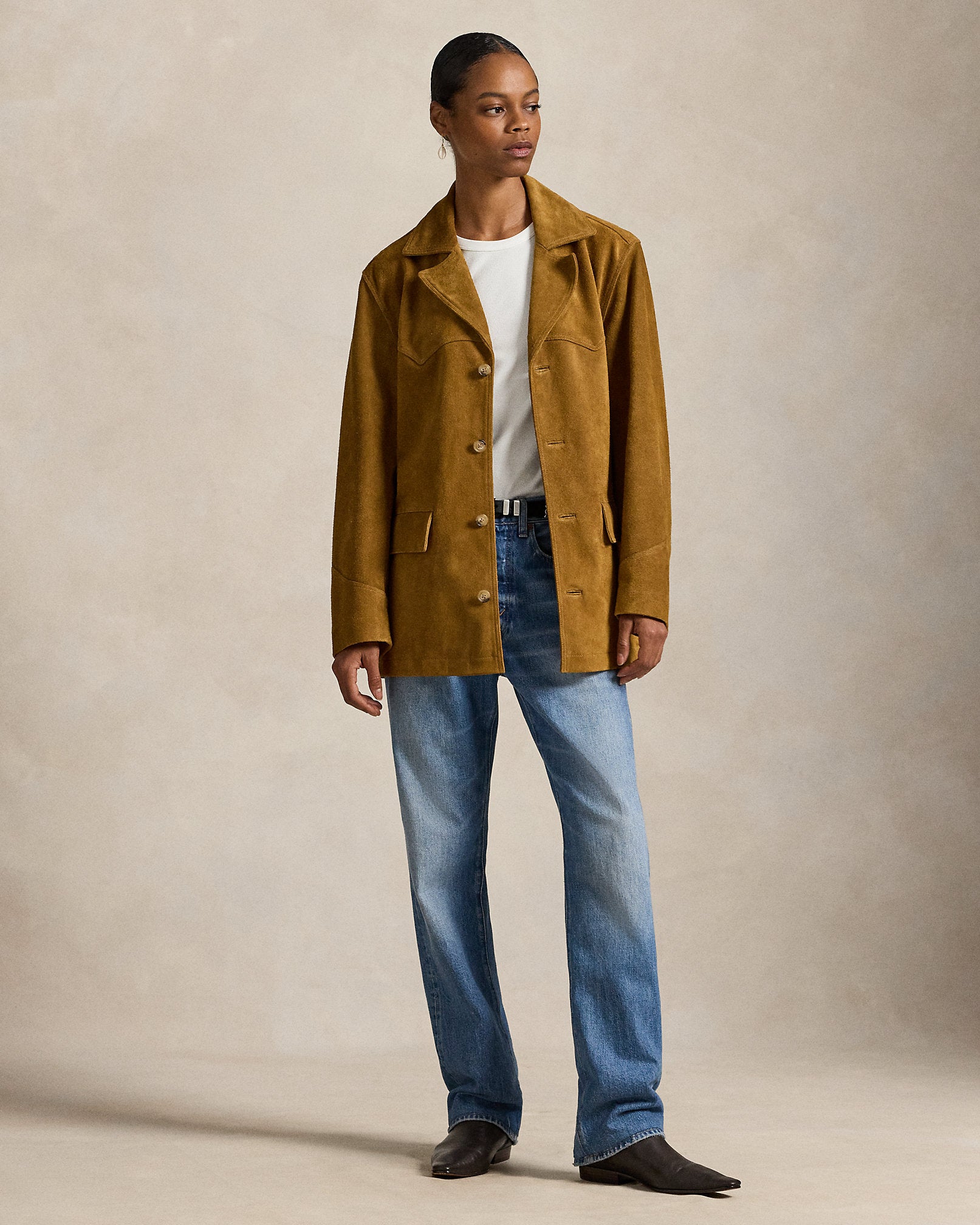 Ralph Lauren Western Suede Jacket