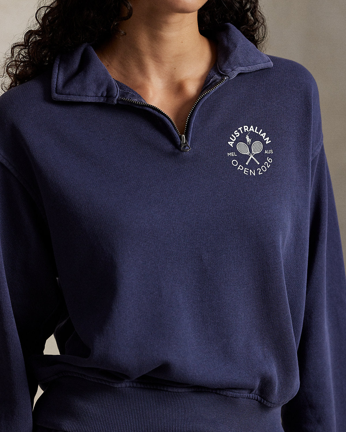 Ralph Lauren Australian Open French Terry QuarterZip