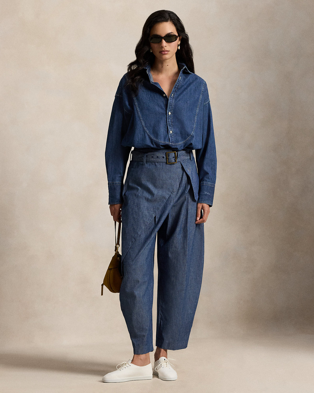 Ralph Lauren Denim Tuxedo Shirt
