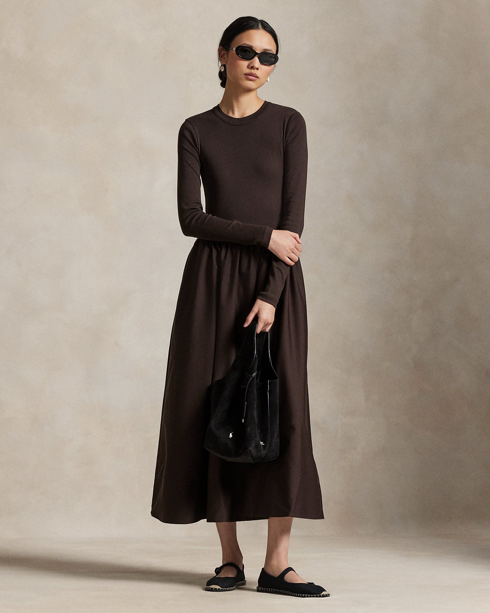 Ralph Lauren Cotton LongSleeve Dress