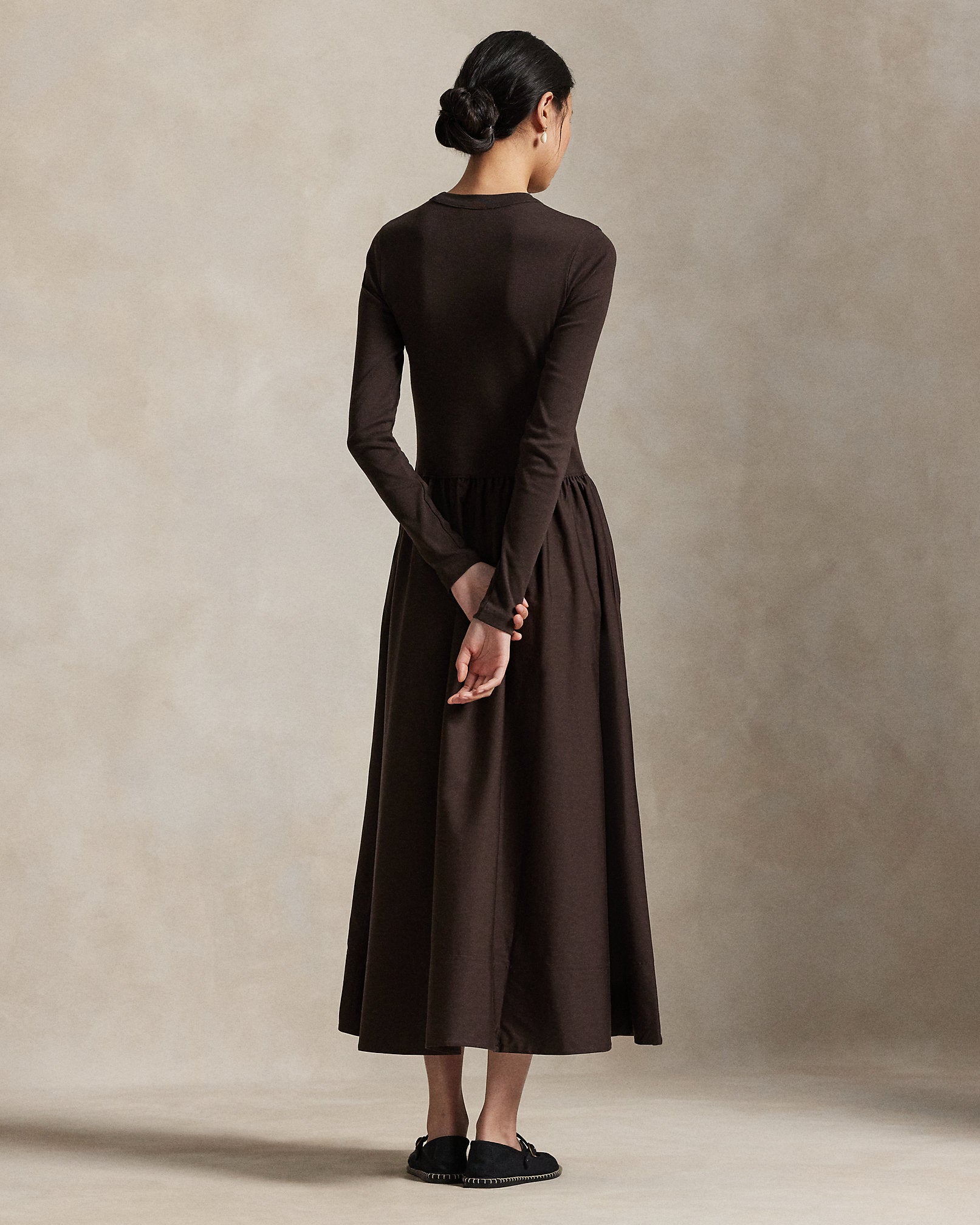 Ralph Lauren Cotton LongSleeve Dress