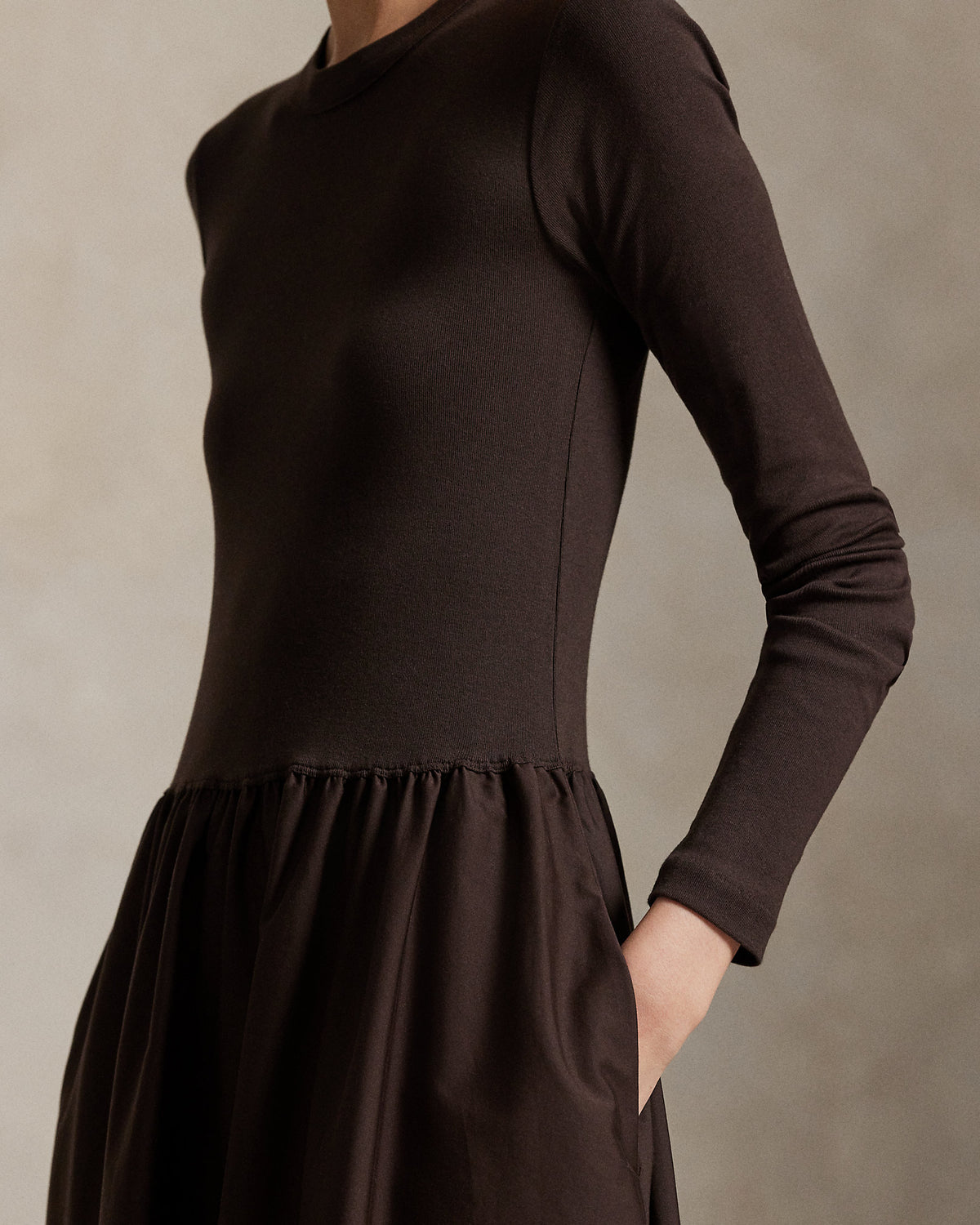 Ralph Lauren Cotton LongSleeve Dress