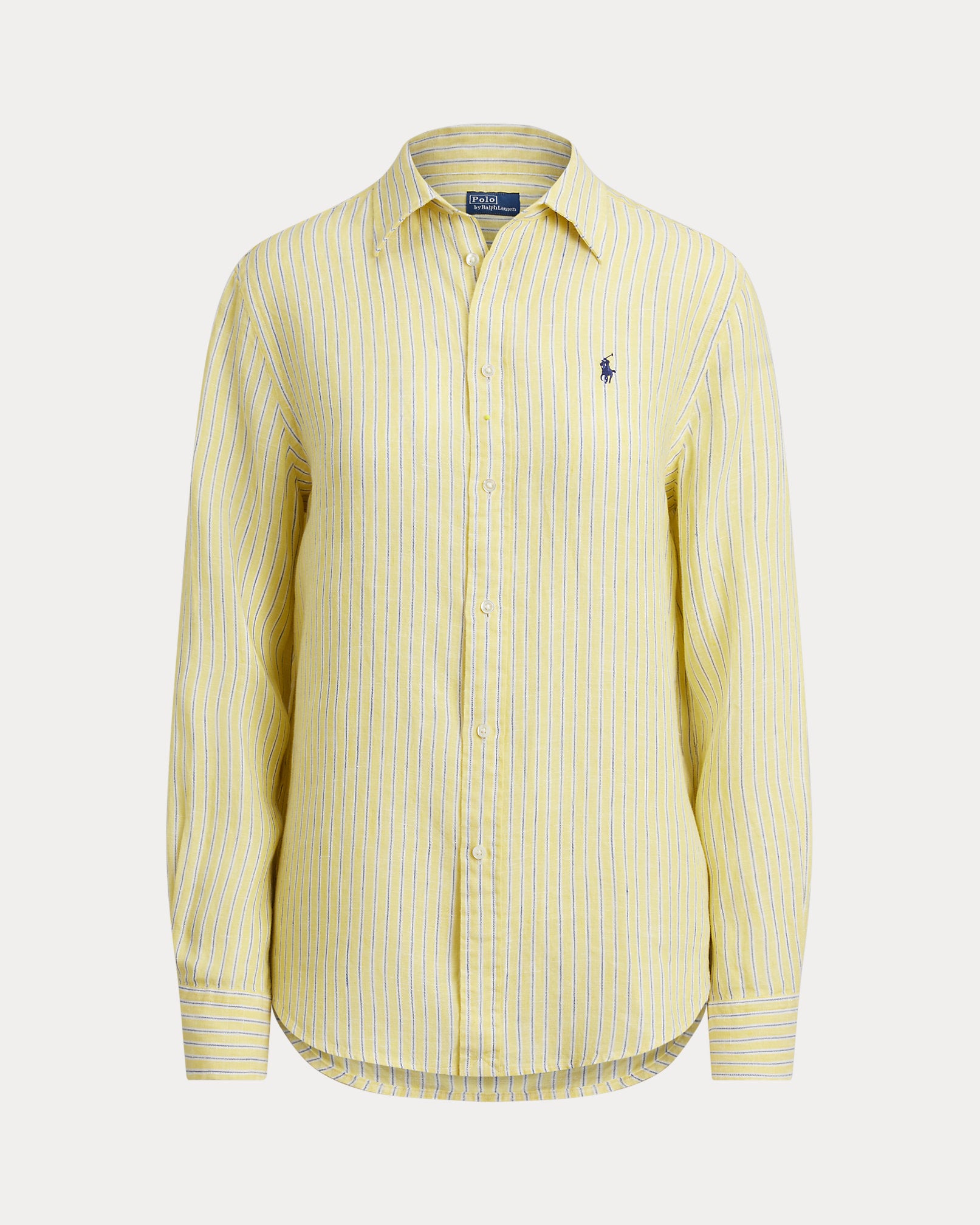 Ralph Lauren Classic Fit Striped Linen Shirt