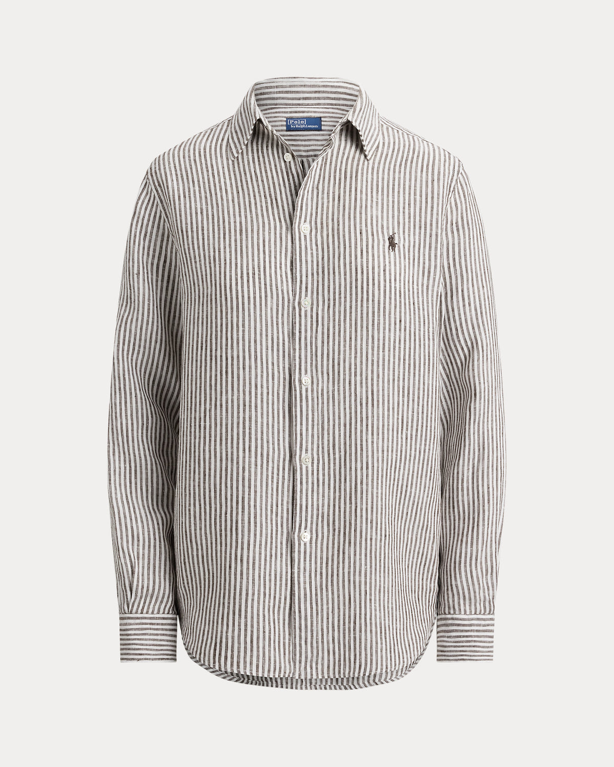 Ralph Lauren Classic Fit Striped Linen Shirt