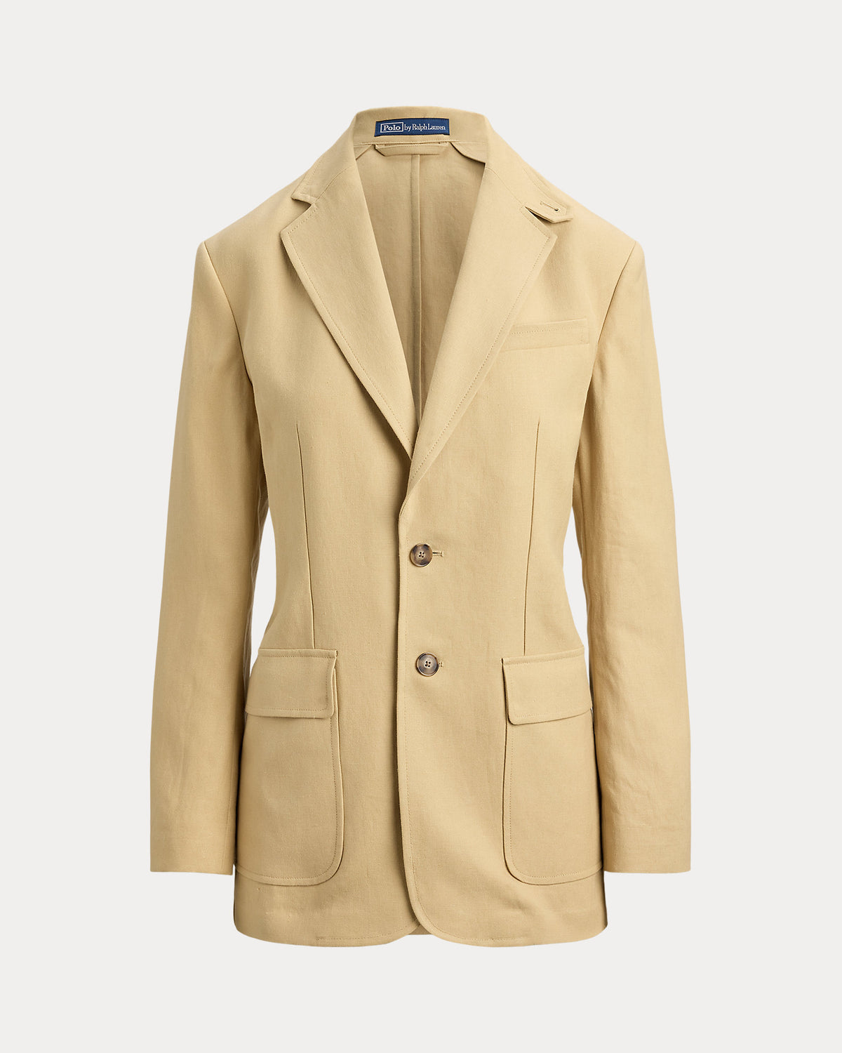Ralph Lauren SingleBreasted Hemp Blazer
