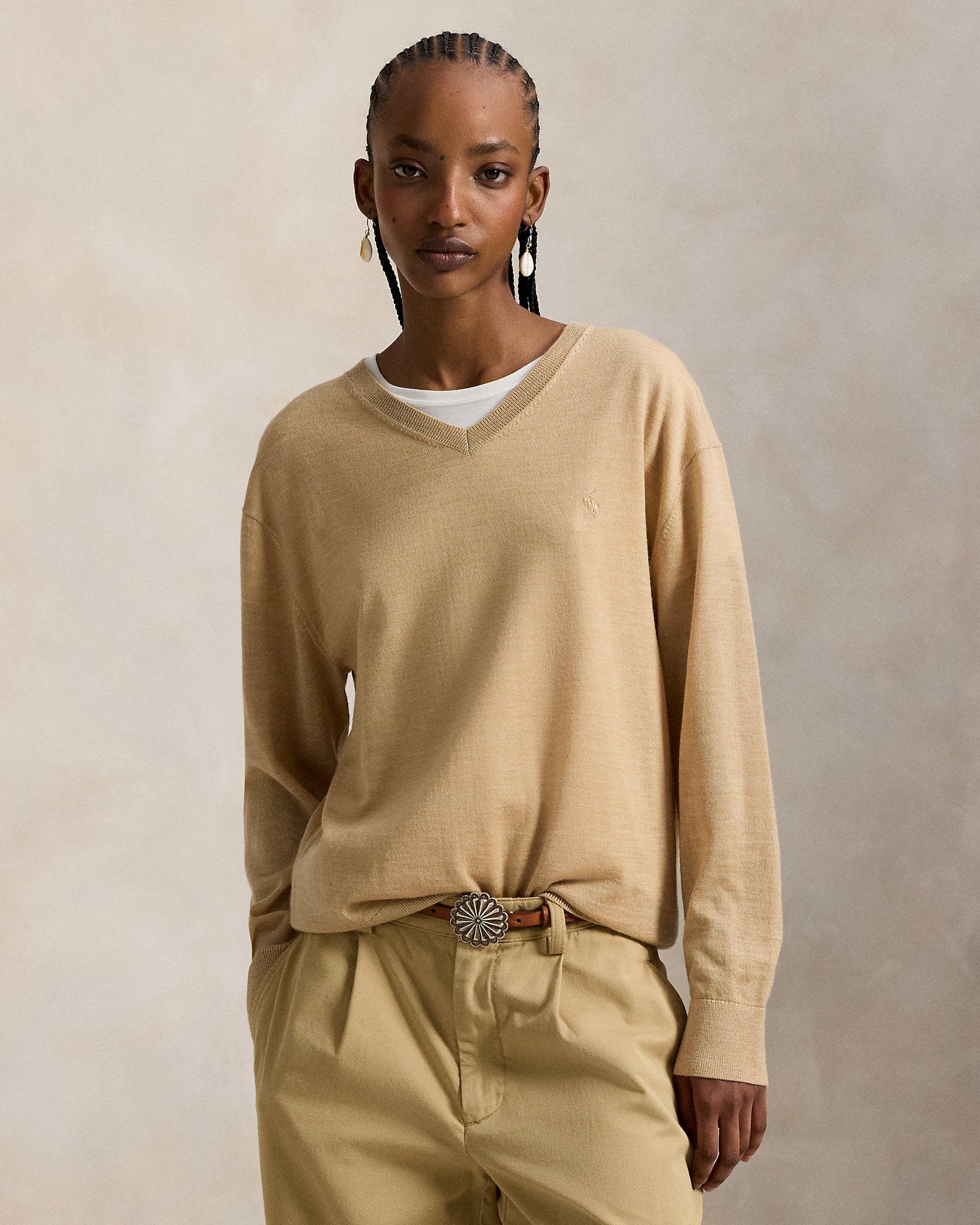 Ralph Lauren Wool VNeck Sweater