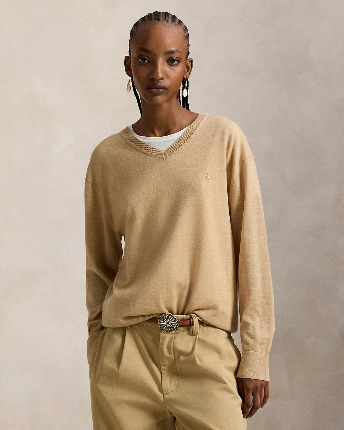 Ralph Lauren Wool VNeck Sweater
