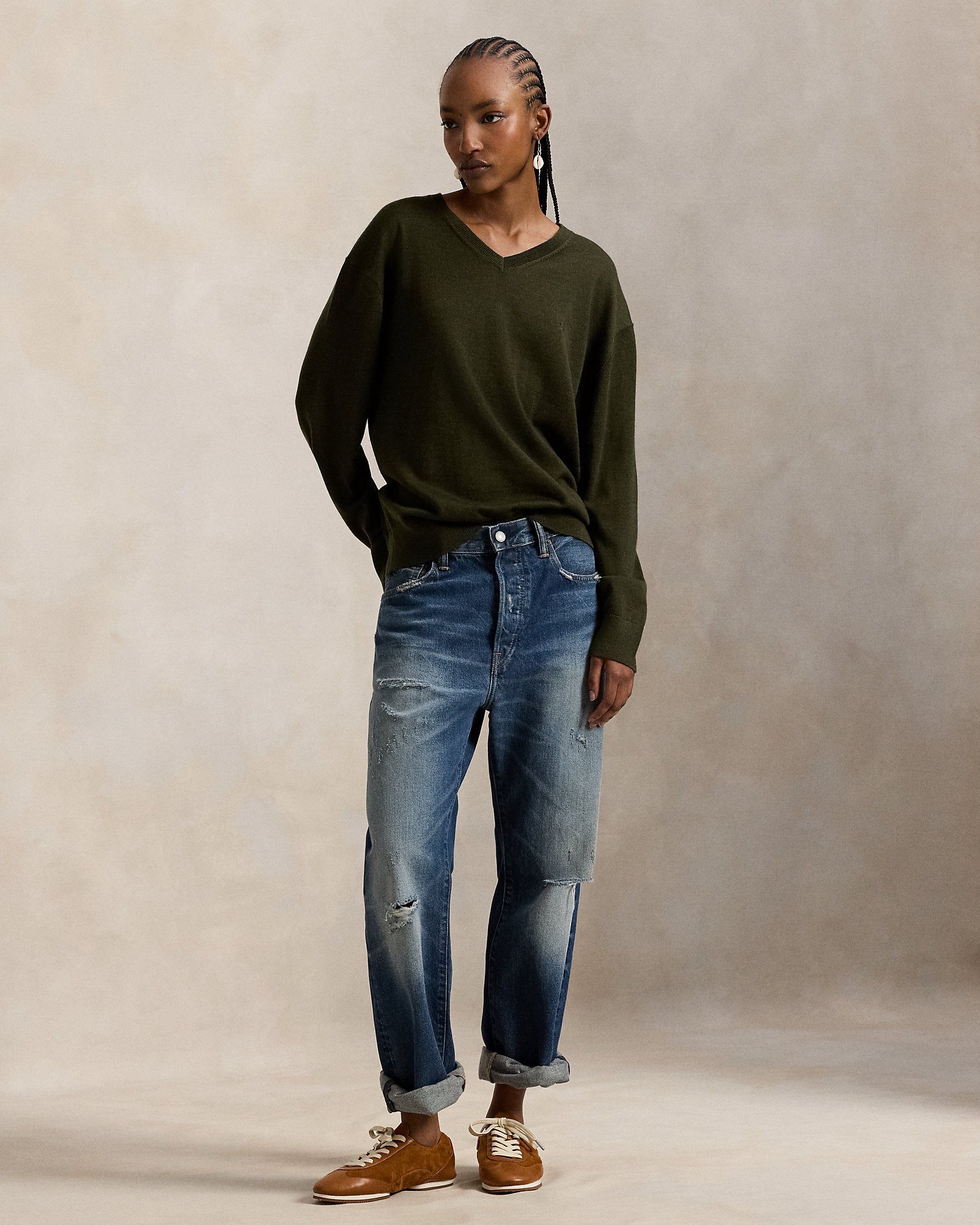 Ralph Lauren Wool VNeck Sweater