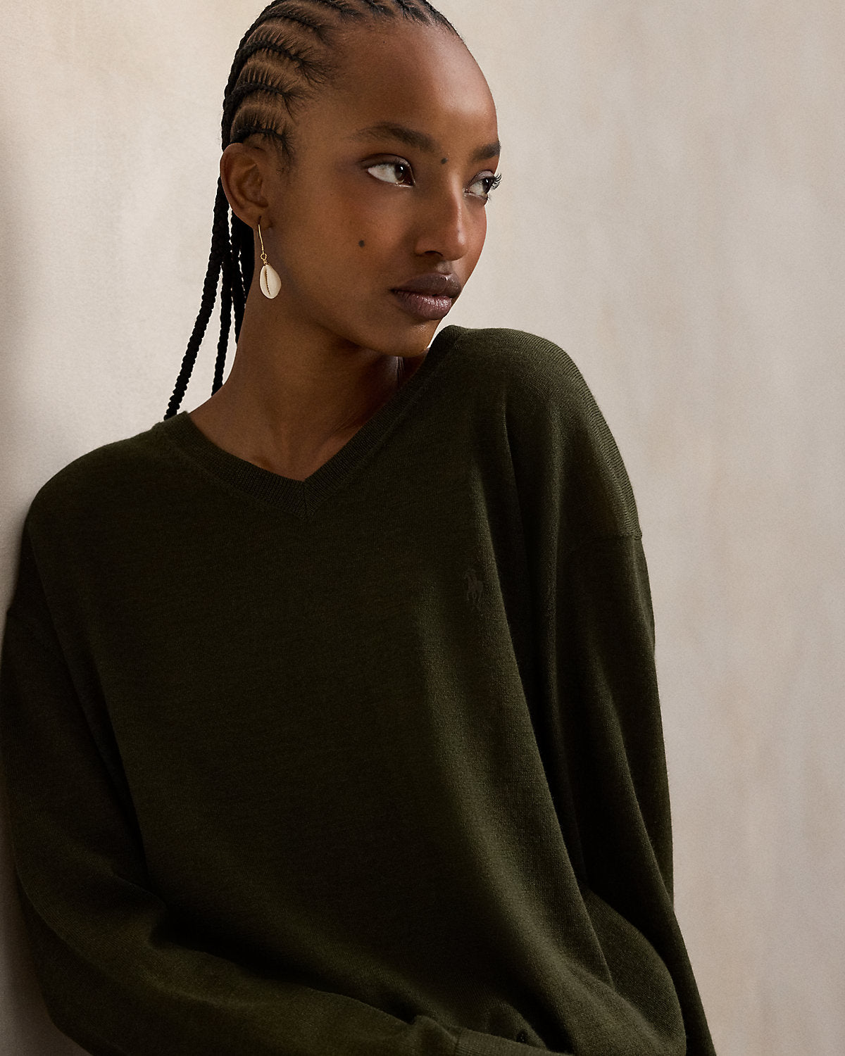 Ralph Lauren Wool VNeck Sweater