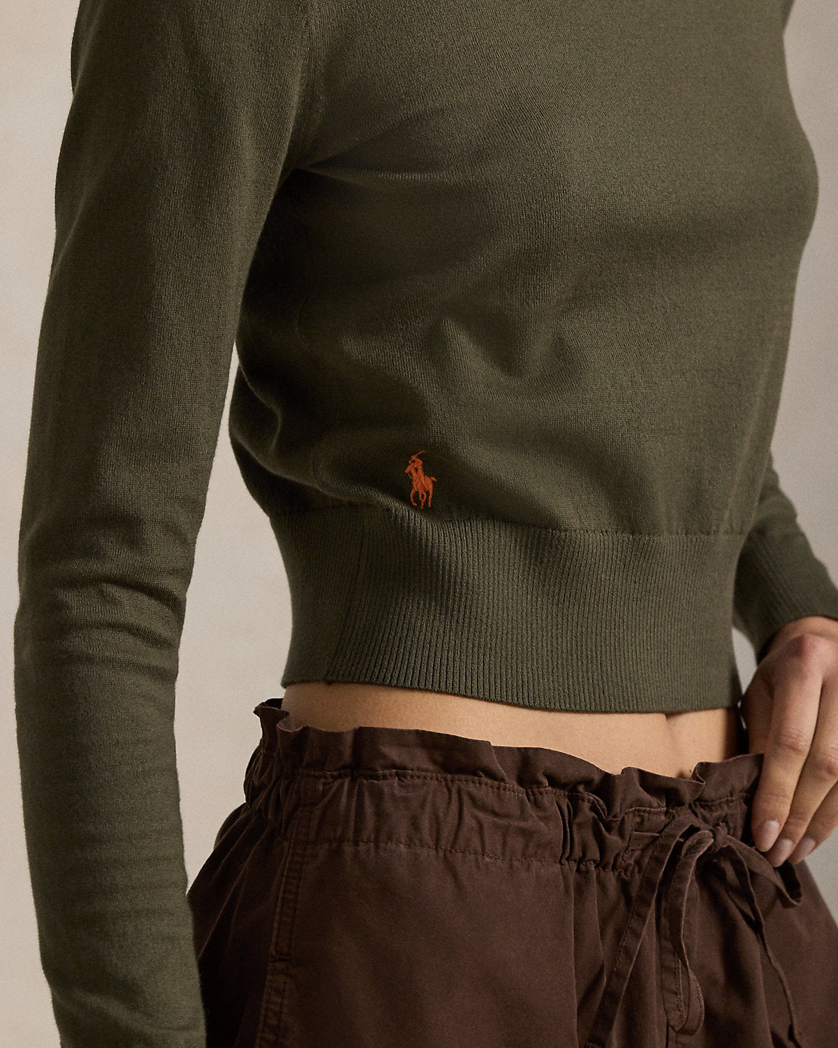 Ralph Lauren CottonBlend Boatneck Sweater