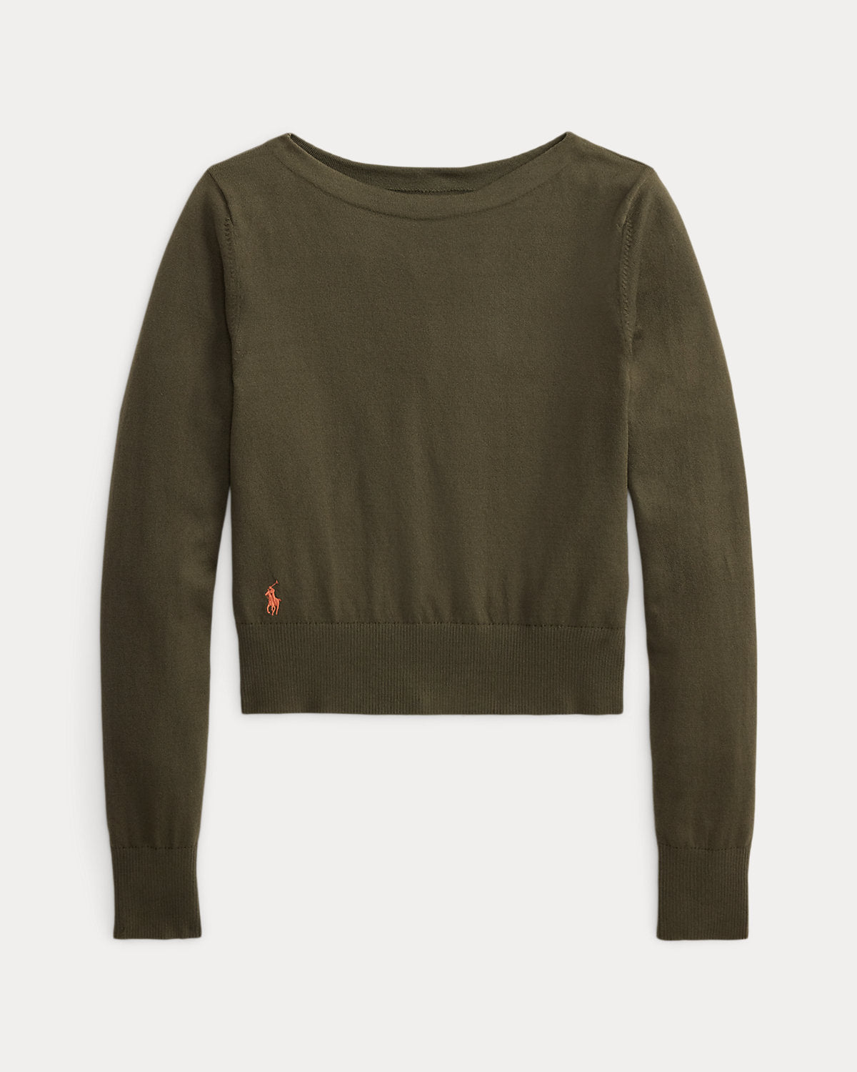 Ralph Lauren CottonBlend Boatneck Sweater