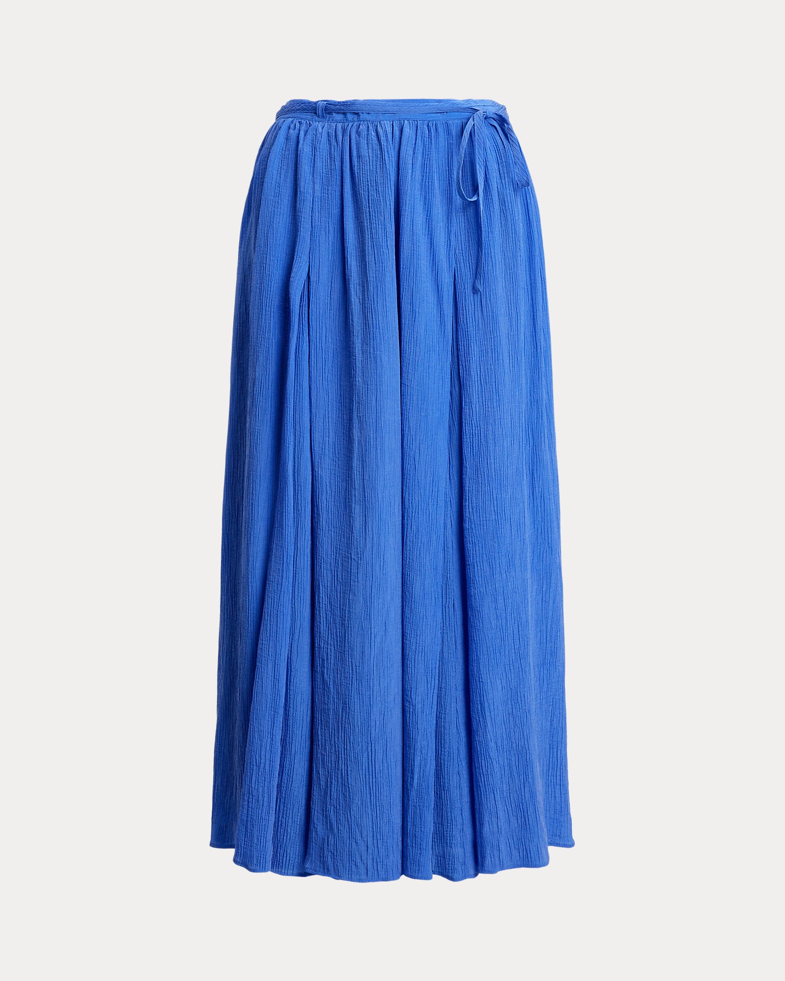 Ralph Lauren Crinkled ALine Wrap Skirt