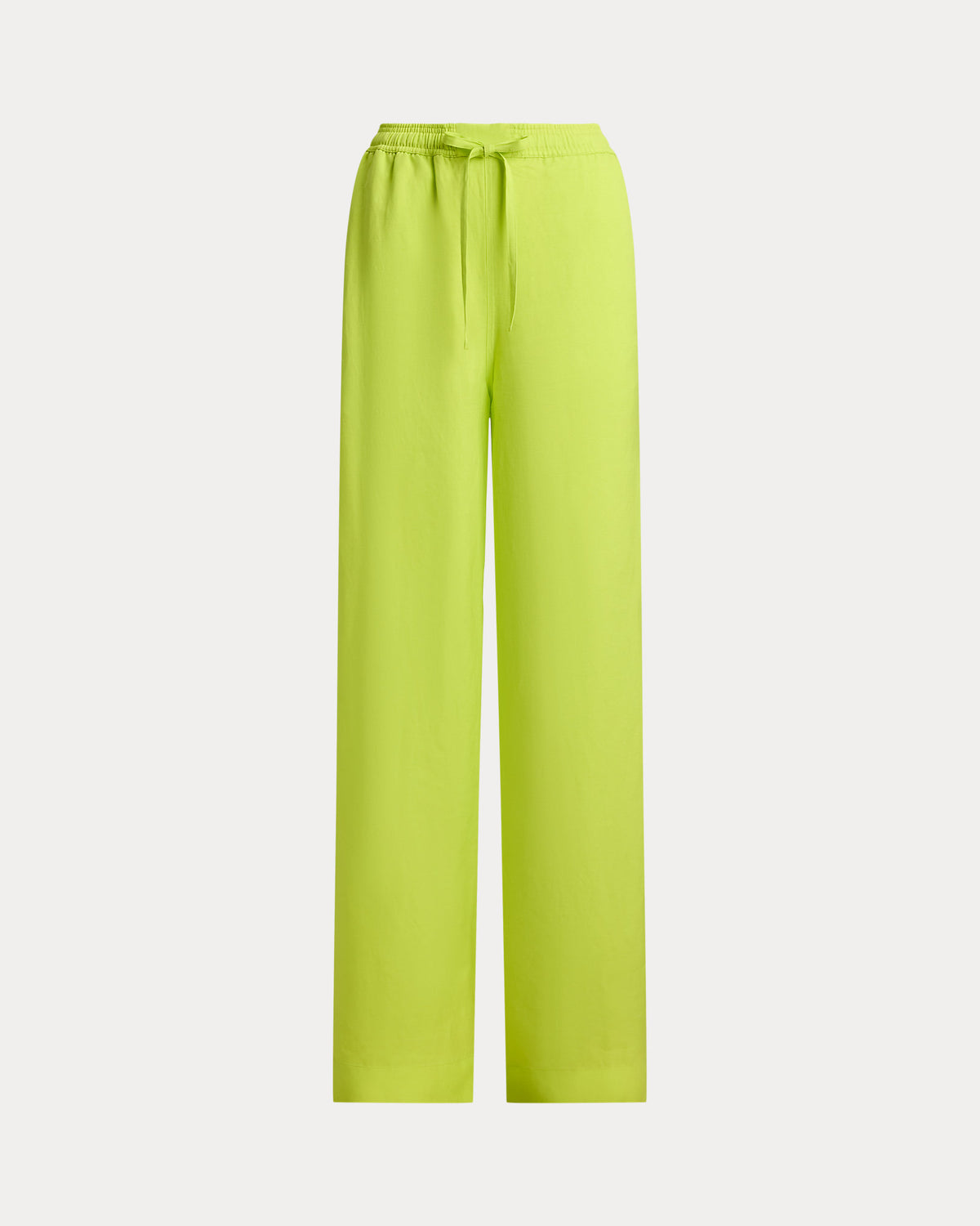 Ralph Lauren Twill Drawstring WideLeg Pant