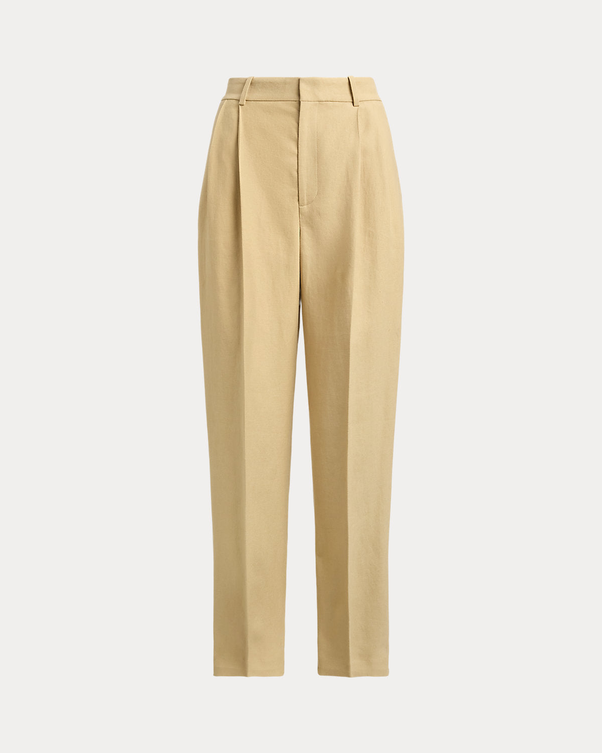 Ralph Lauren Hemp Pleated Tapered Pant
