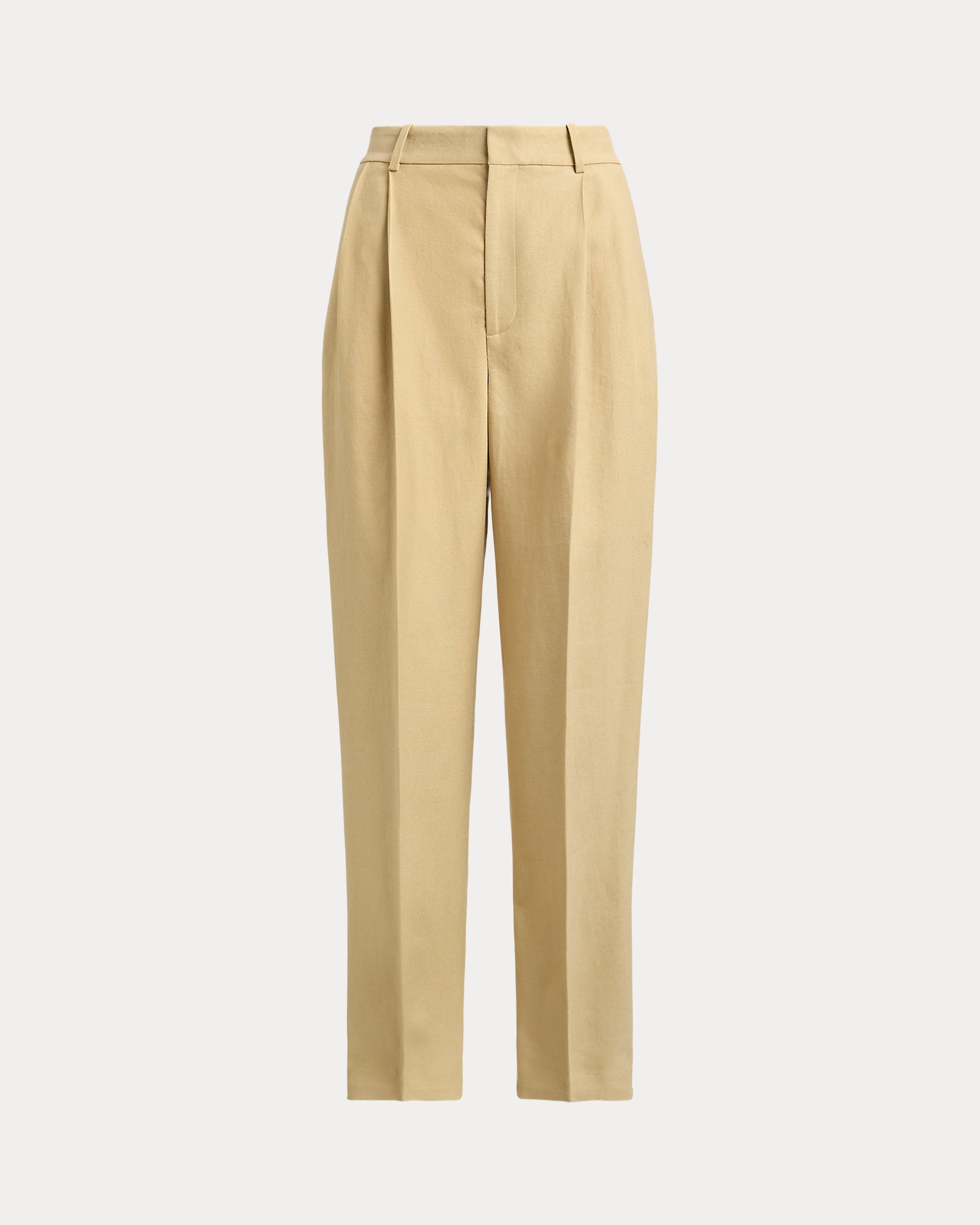 Ralph Lauren Hemp Pleated Tapered Pant