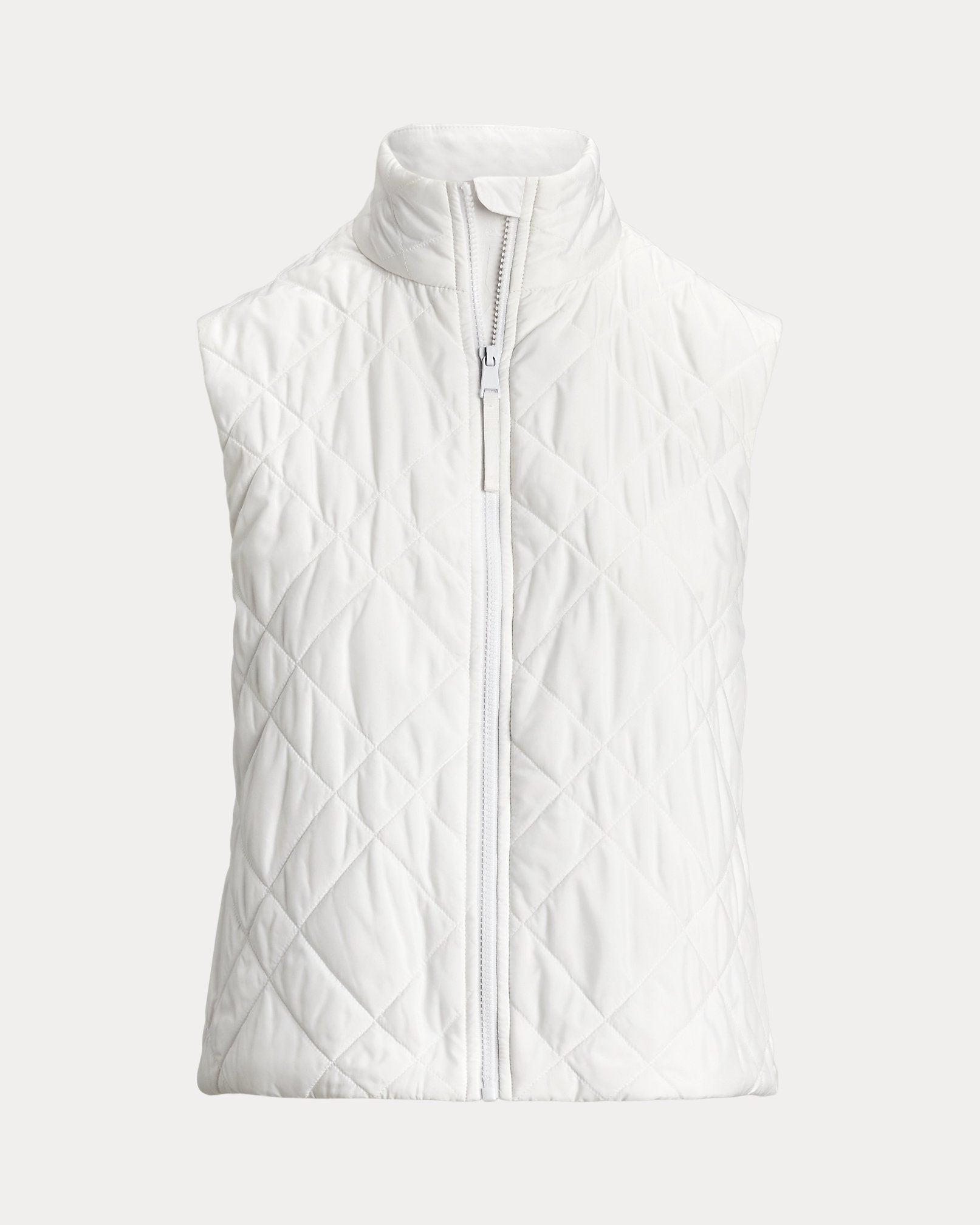 Ralph Lauren Hybrid QuiltedPanel Sleeveless Zip Vest