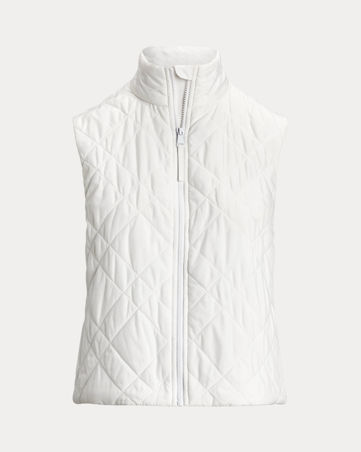Ralph Lauren Hybrid QuiltedPanel Sleeveless Zip Vest