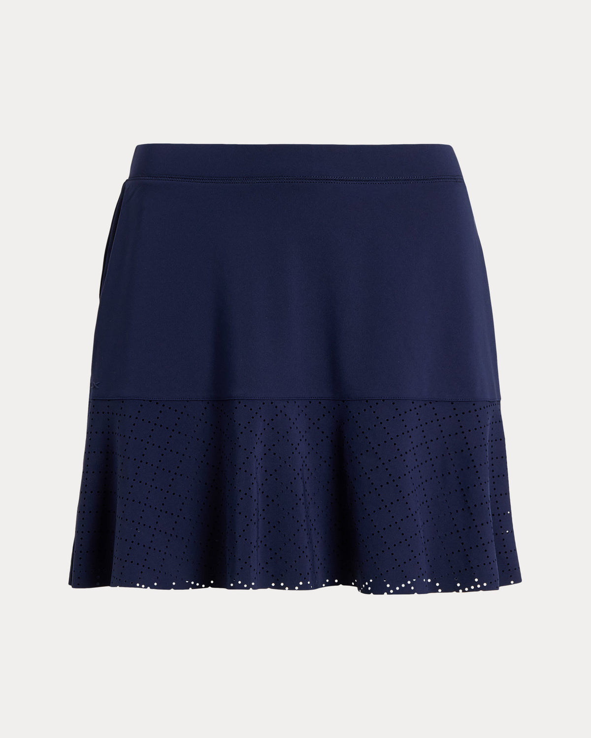 Ralph Lauren Eyelet Interlock Long Skort