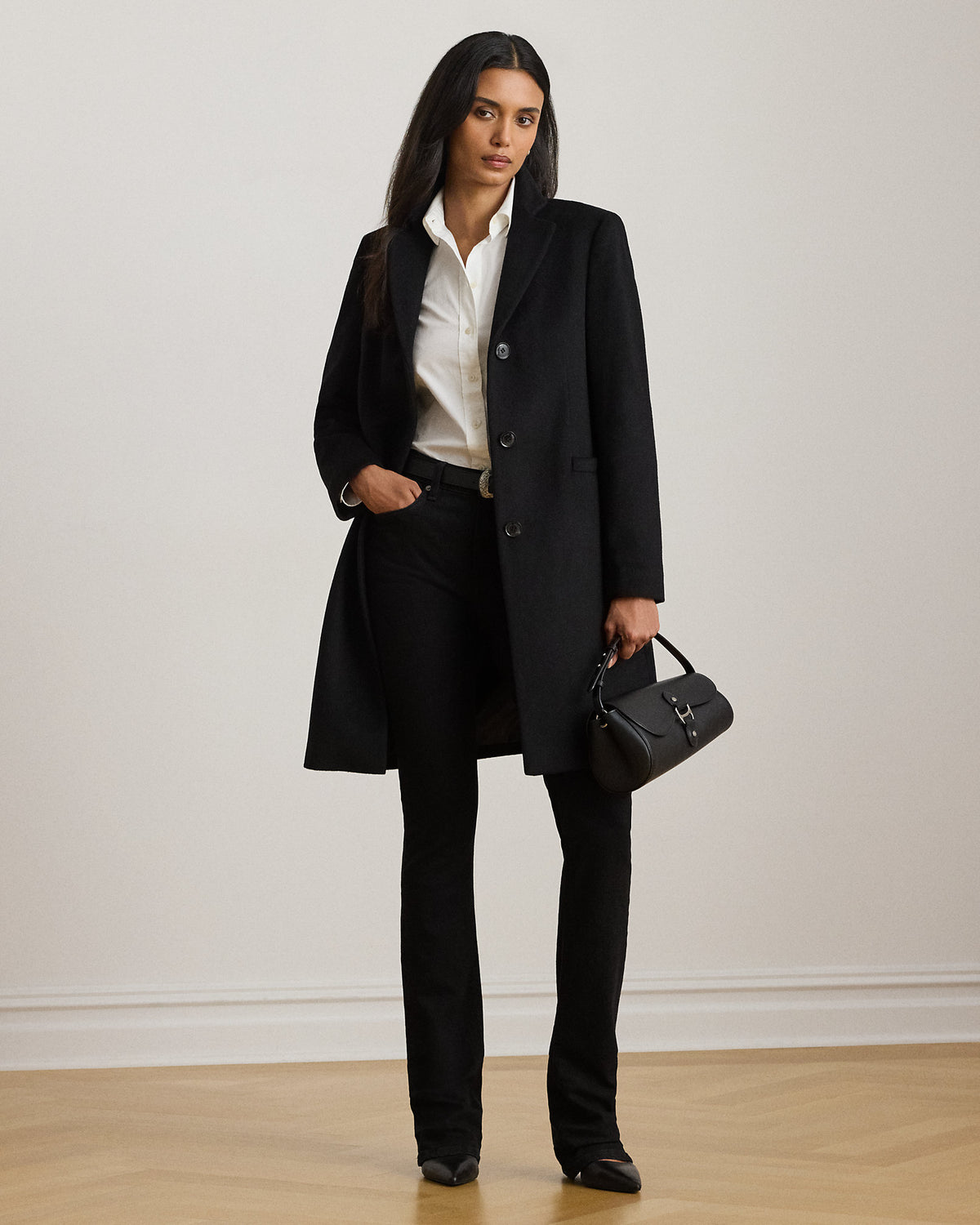 Ralph Lauren WoolBlend Reefer Coat