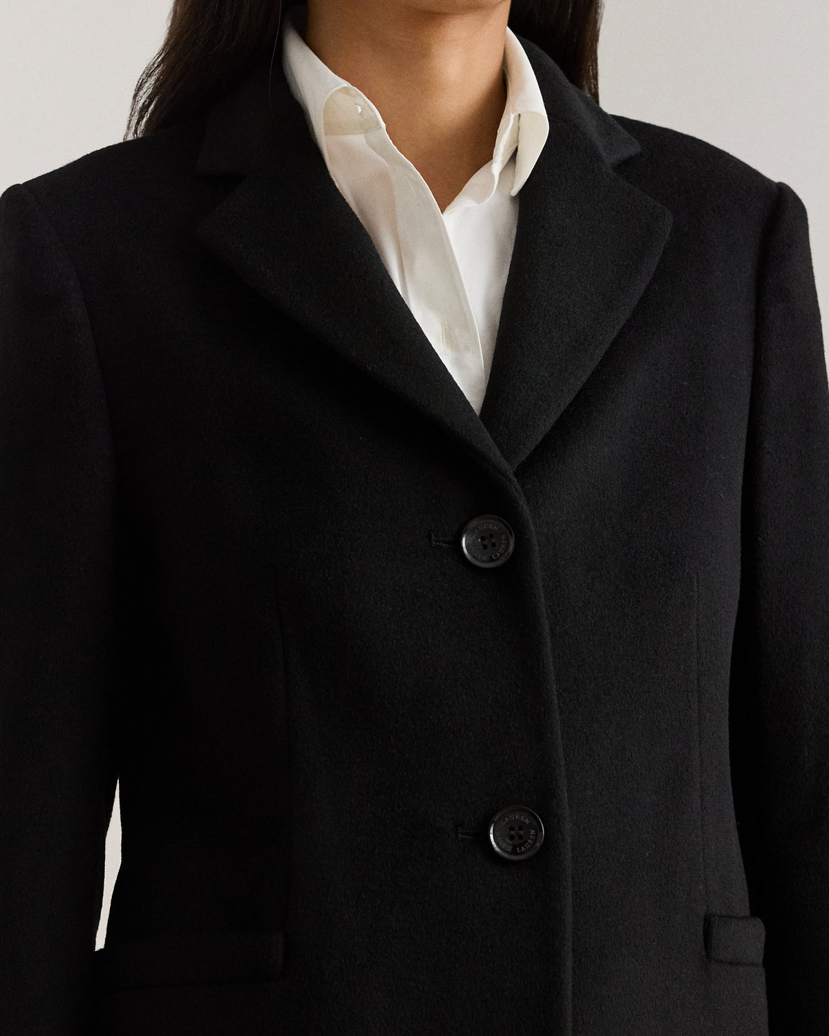Ralph Lauren WoolBlend Reefer Coat