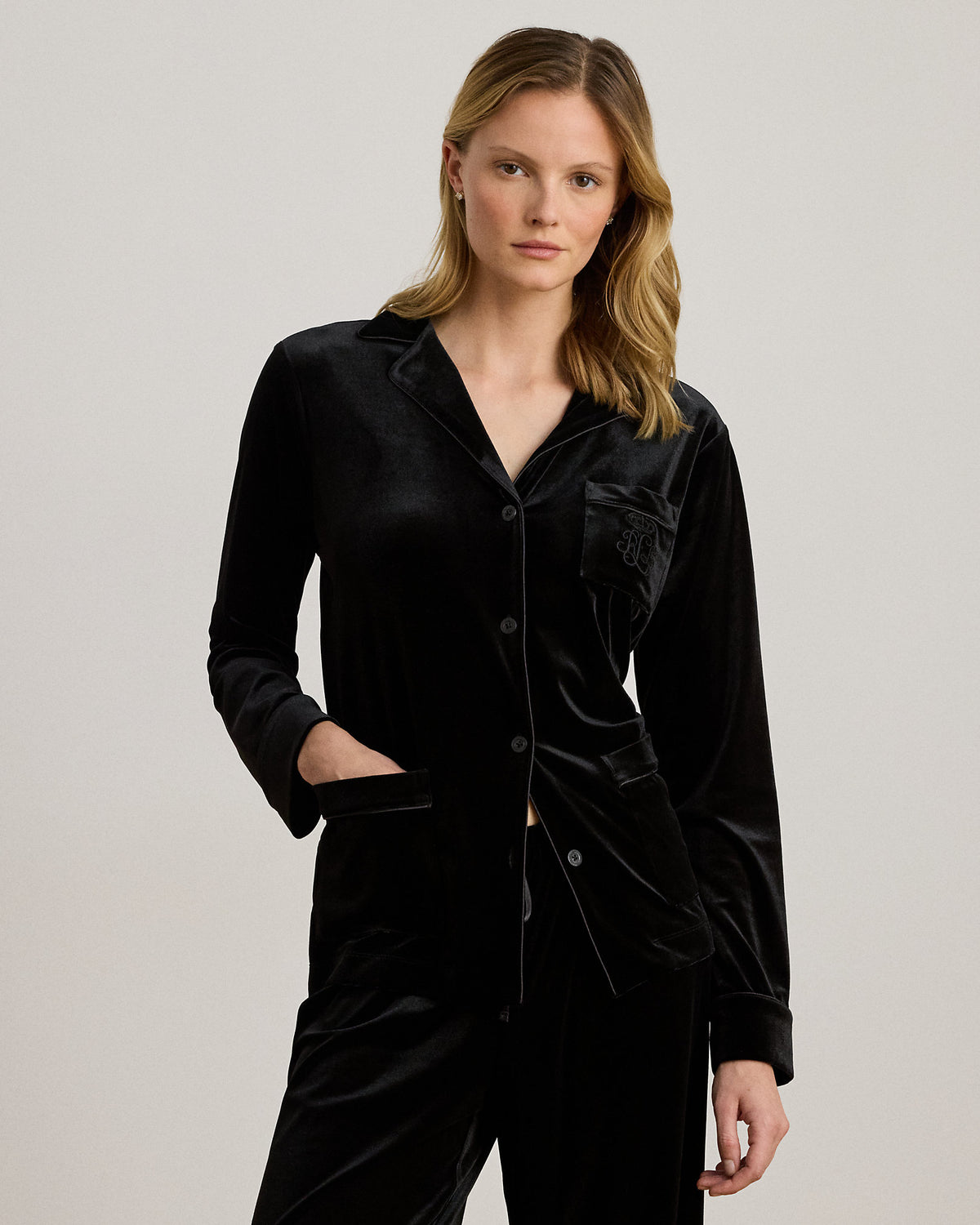 Ralph Lauren Velvet Sleep Set