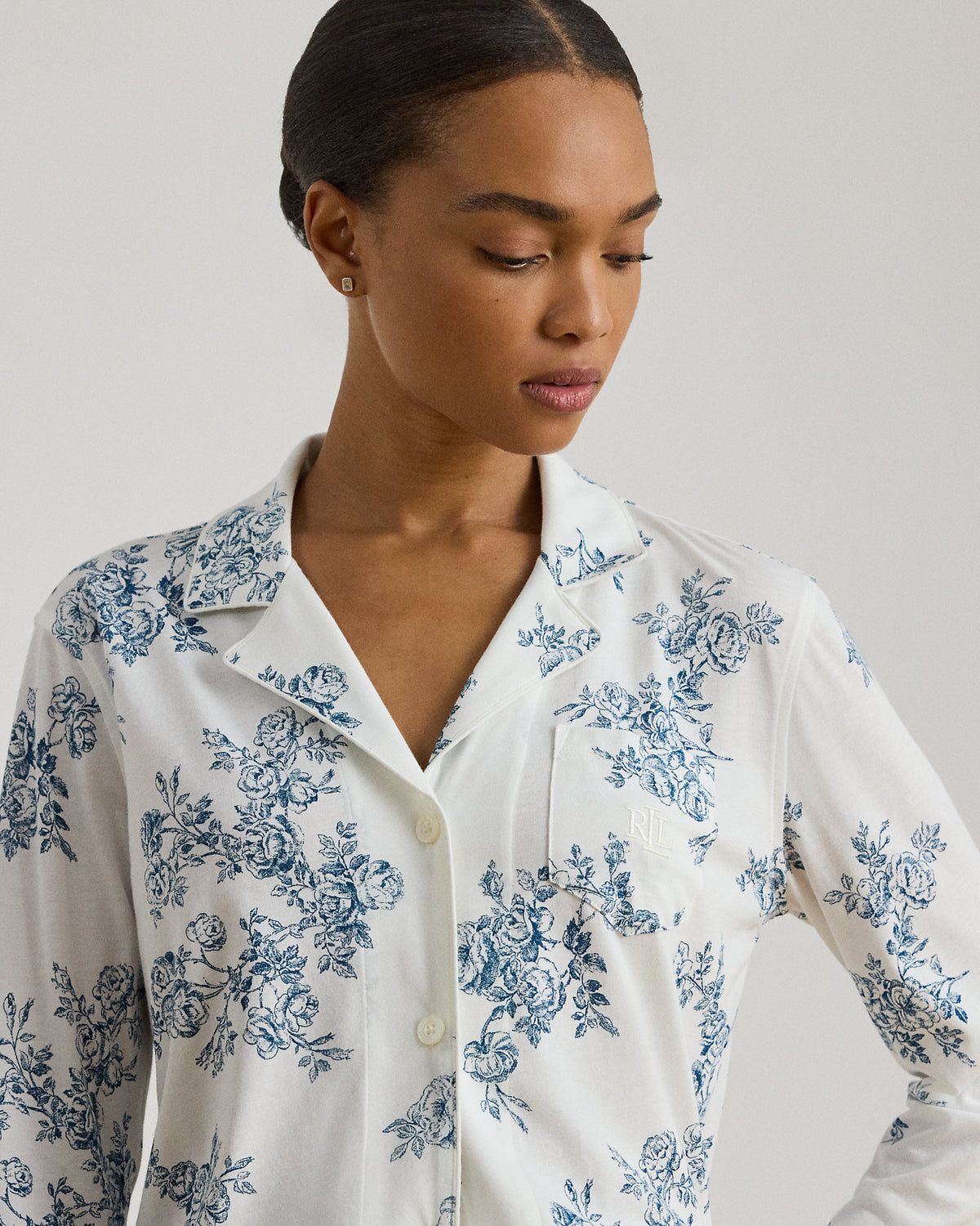 Ralph Lauren Floral CottonBlendJersey Sleep Set
