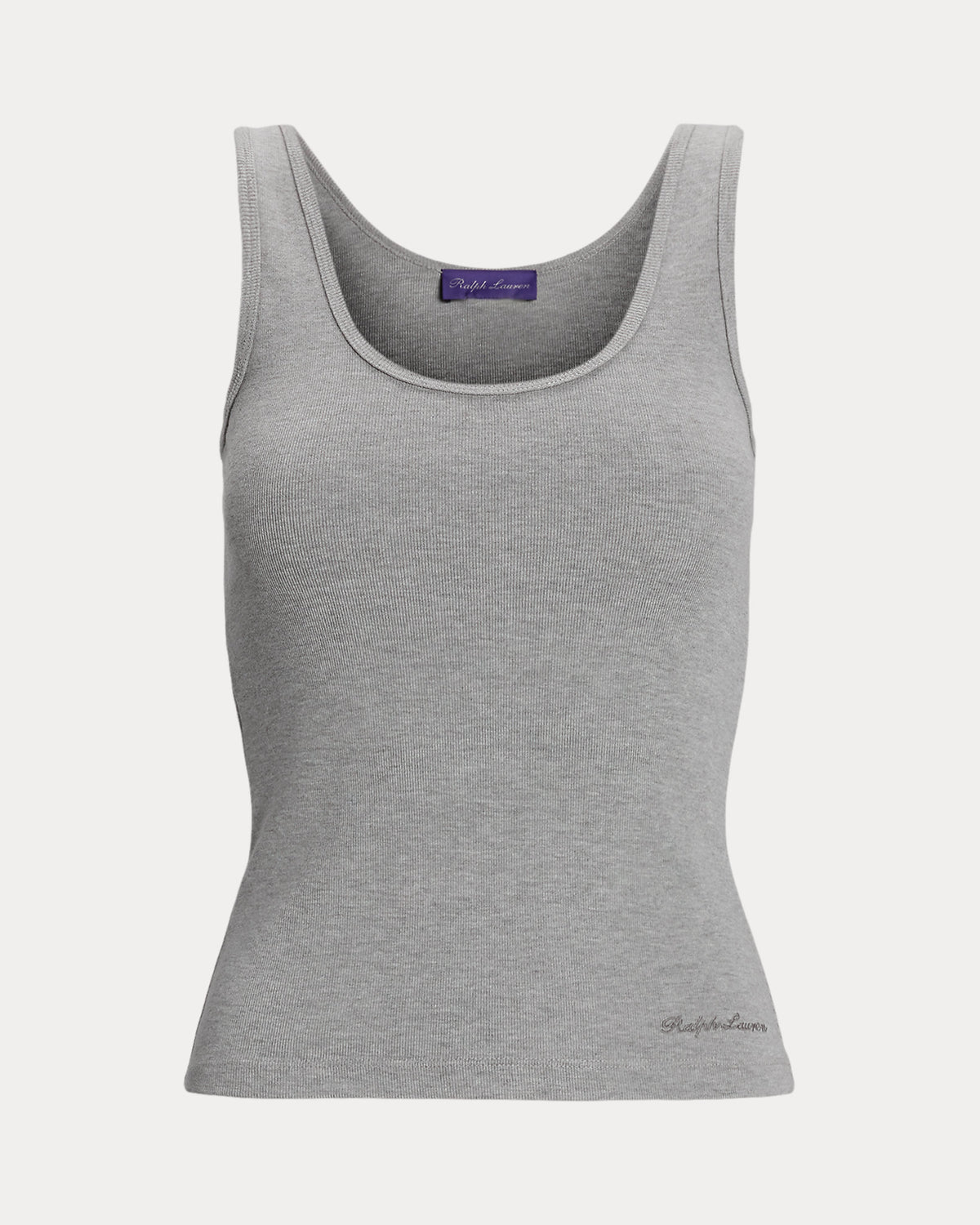 Ralph Lauren Ellis RibKnit CottonBlend Tank Top