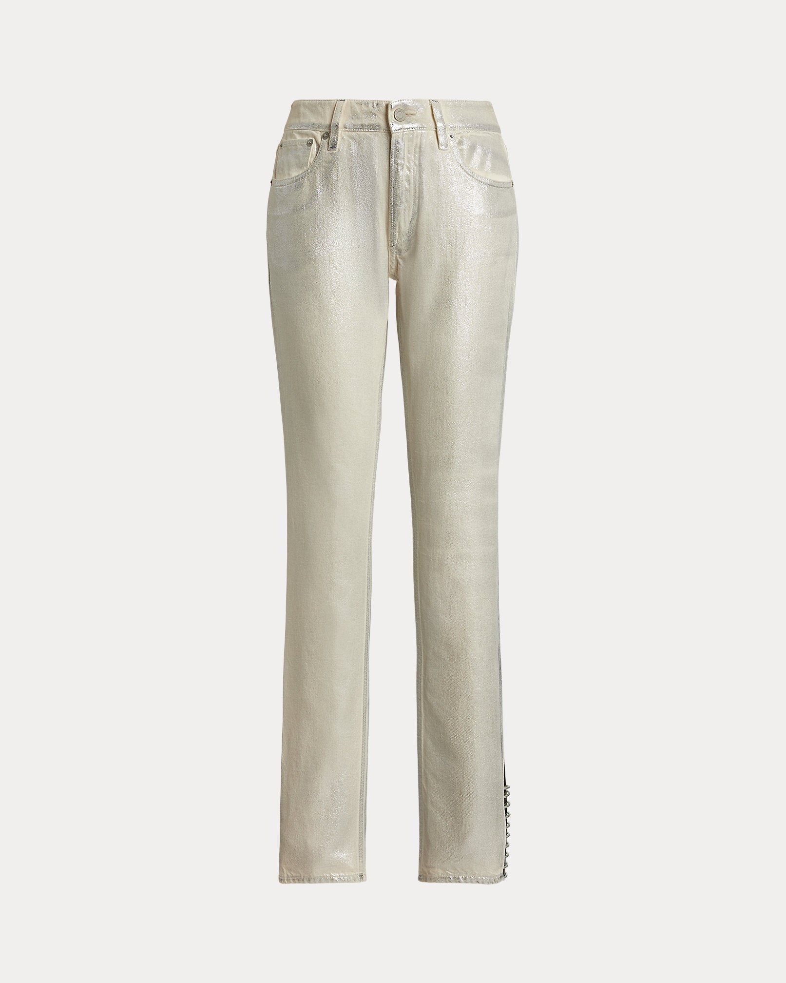 Ralph Lauren Barrett Foiled Slim Denim Jean