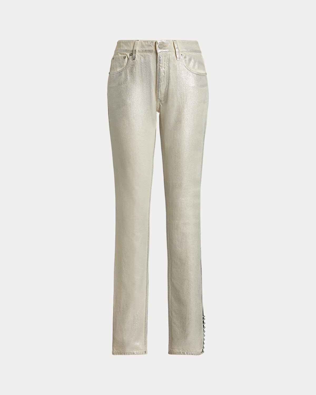 Ralph Lauren Barrett Foiled Slim Denim Jean