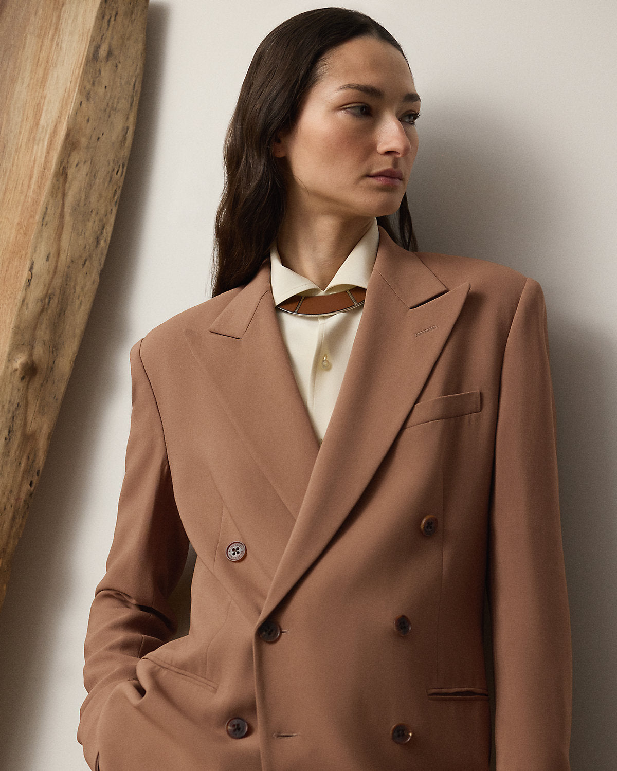 Ralph Lauren Harlee Stretch Cady Jacket