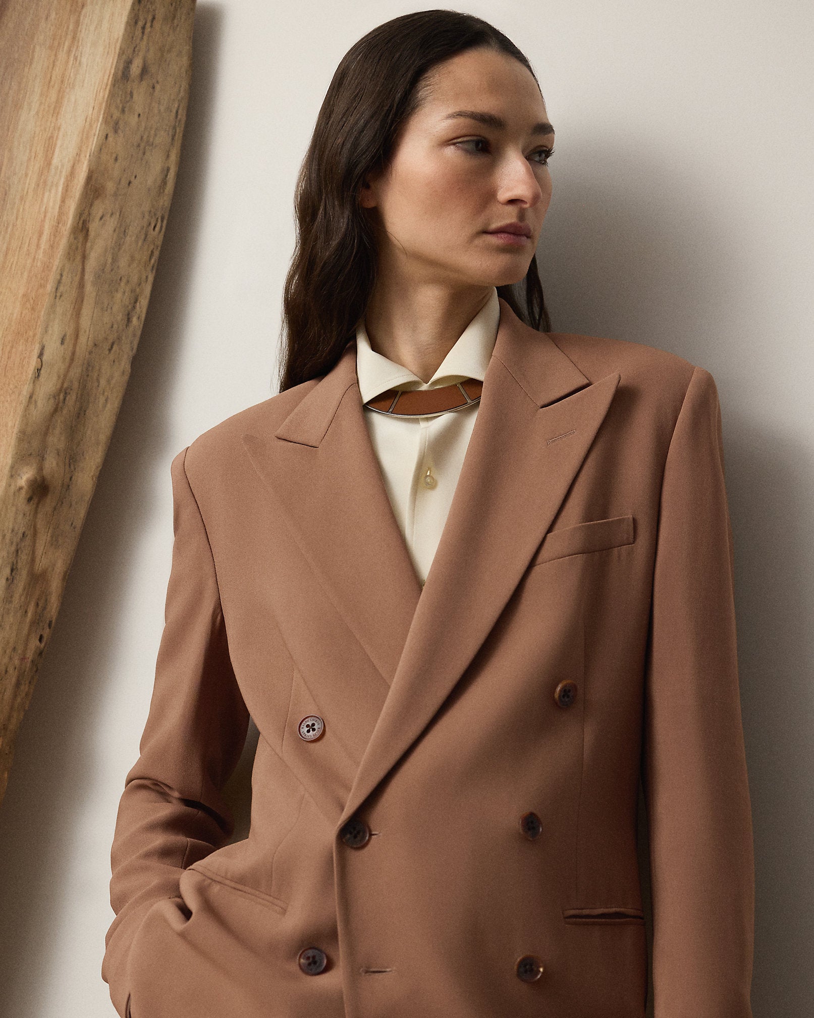 Ralph Lauren Harlee Stretch Cady Jacket