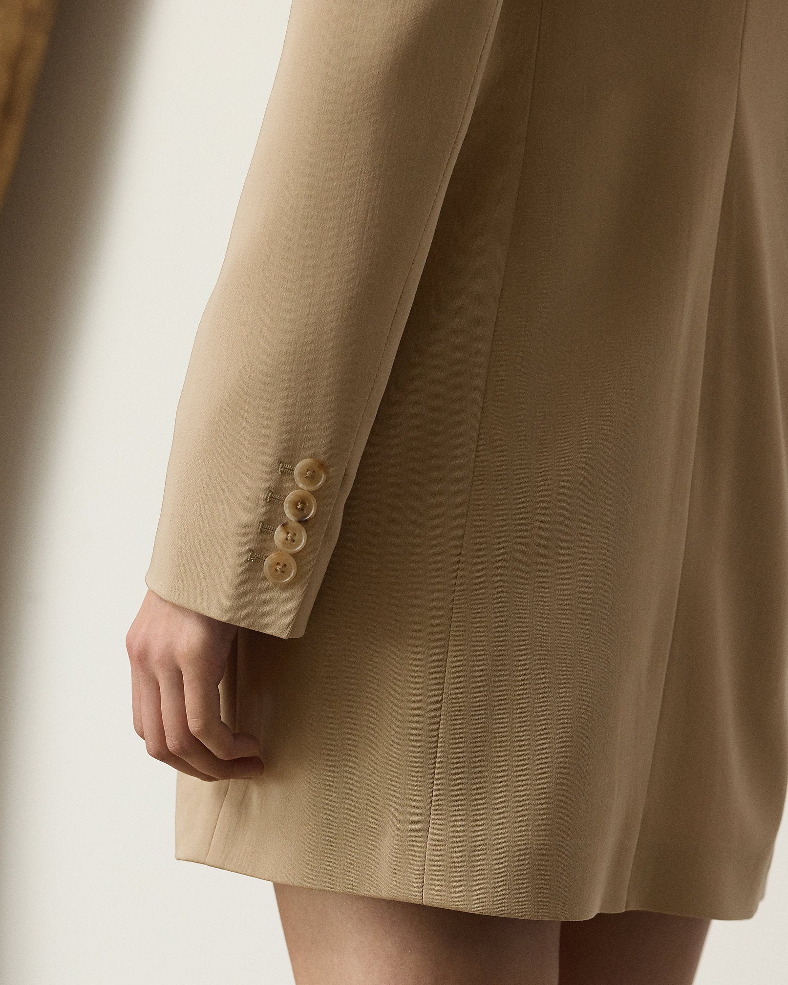 Ralph Lauren Camden Wool Gabardine Day Dress