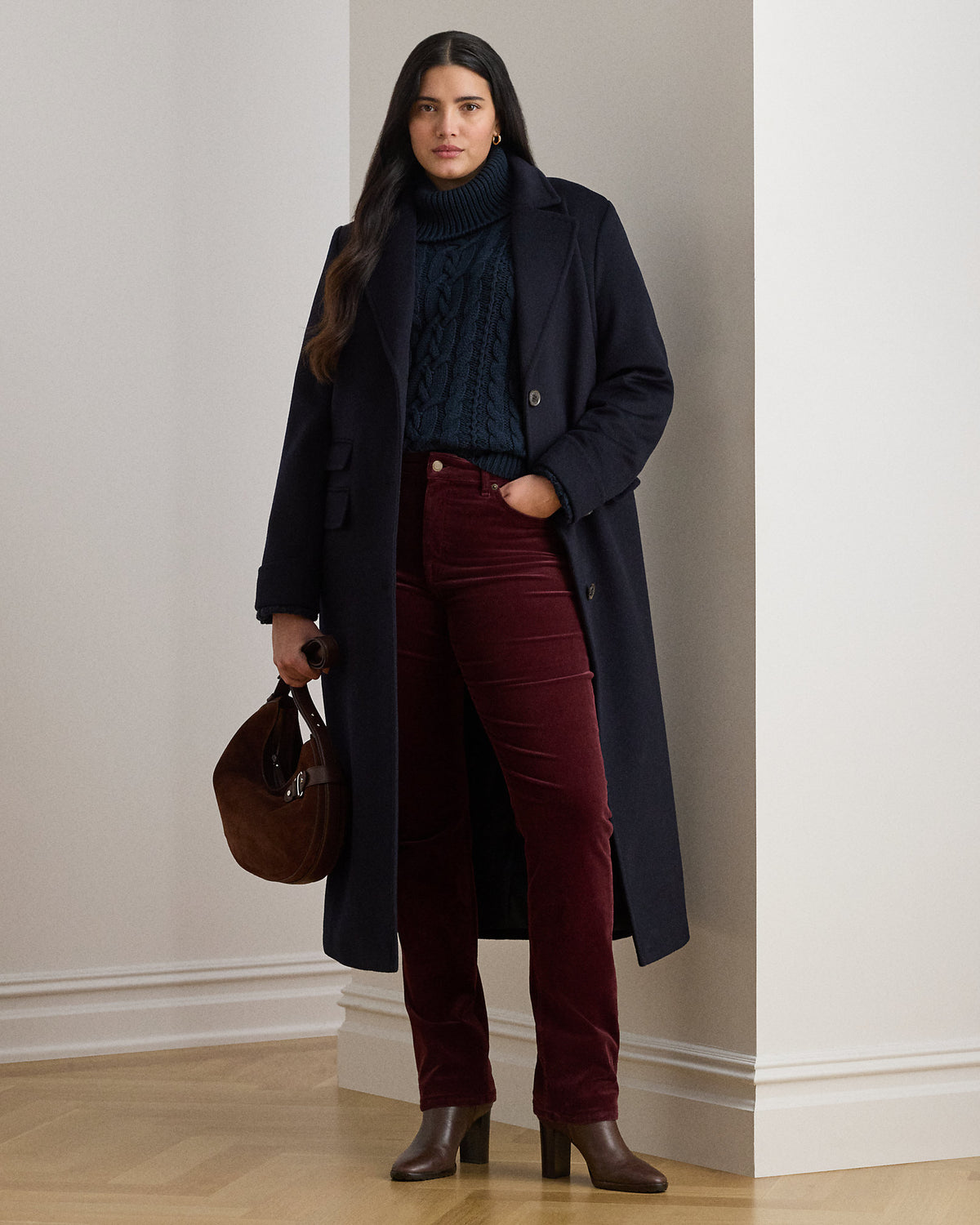 Ralph Lauren WoolBlend Reefer Coat