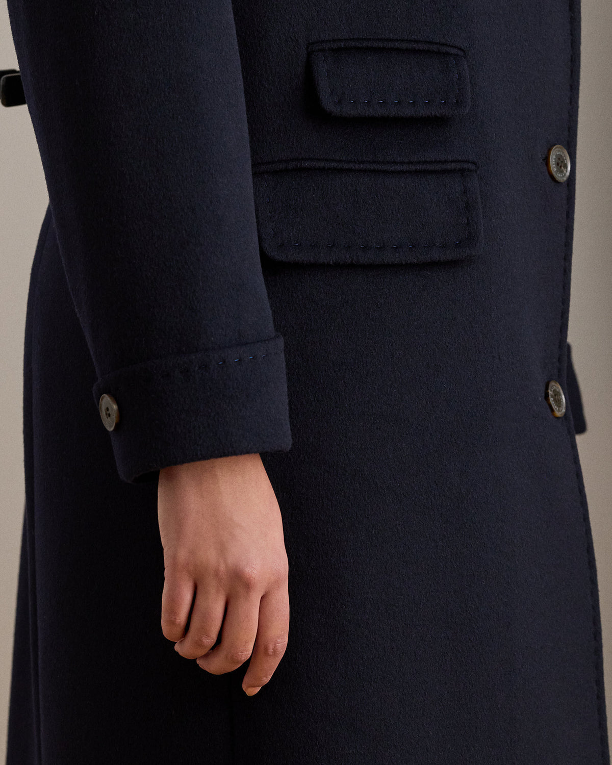 Ralph Lauren WoolBlend Reefer Coat