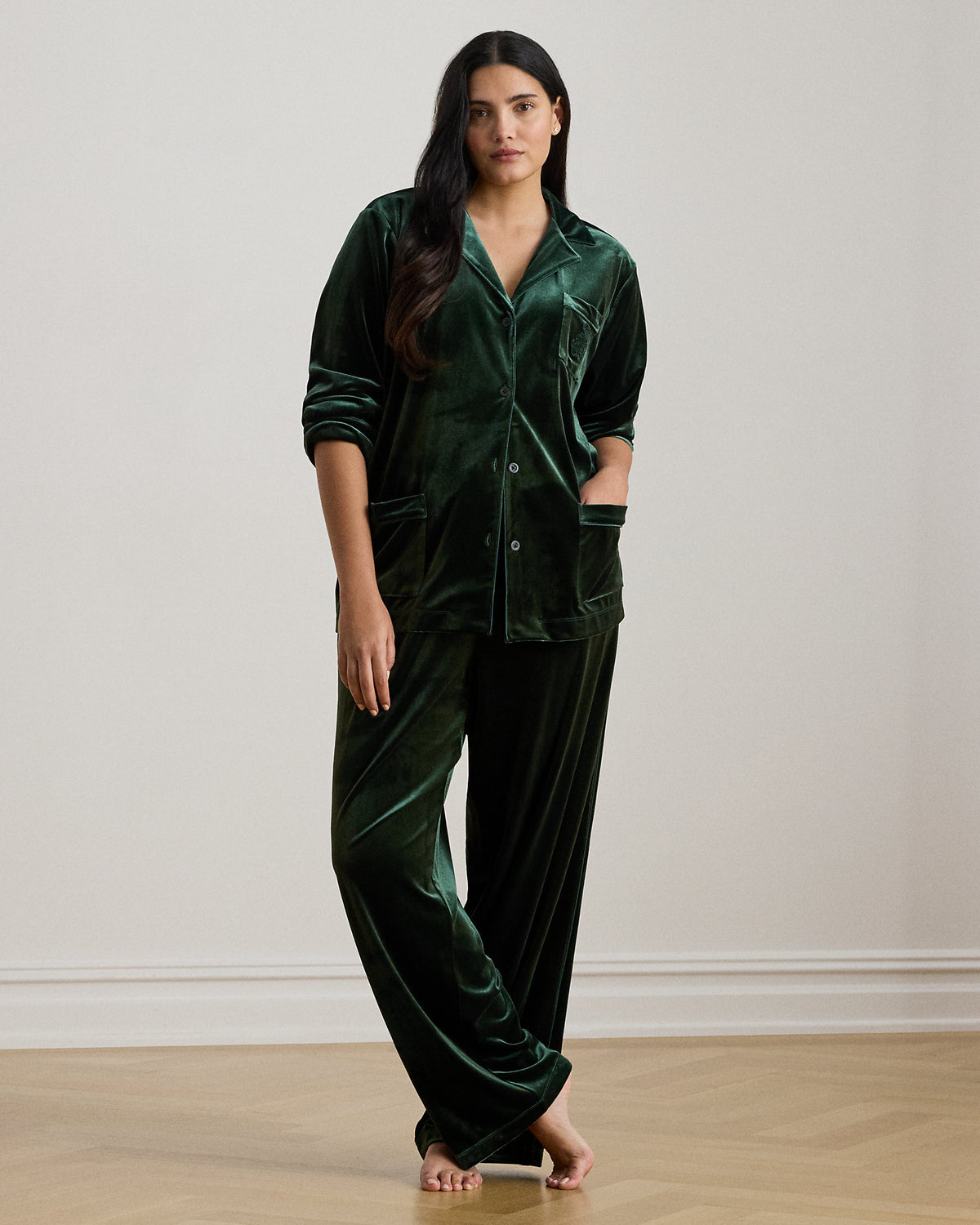 Ralph Lauren Velvet Sleep Set