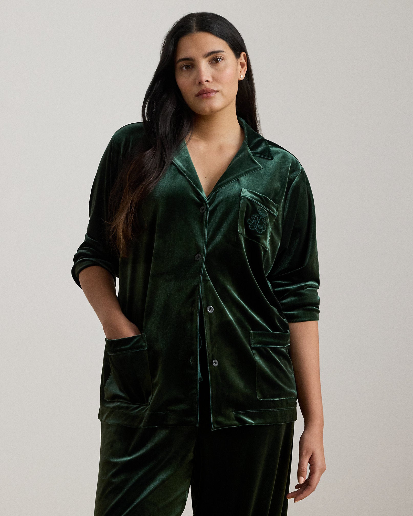 Ralph Lauren Velvet Sleep Set